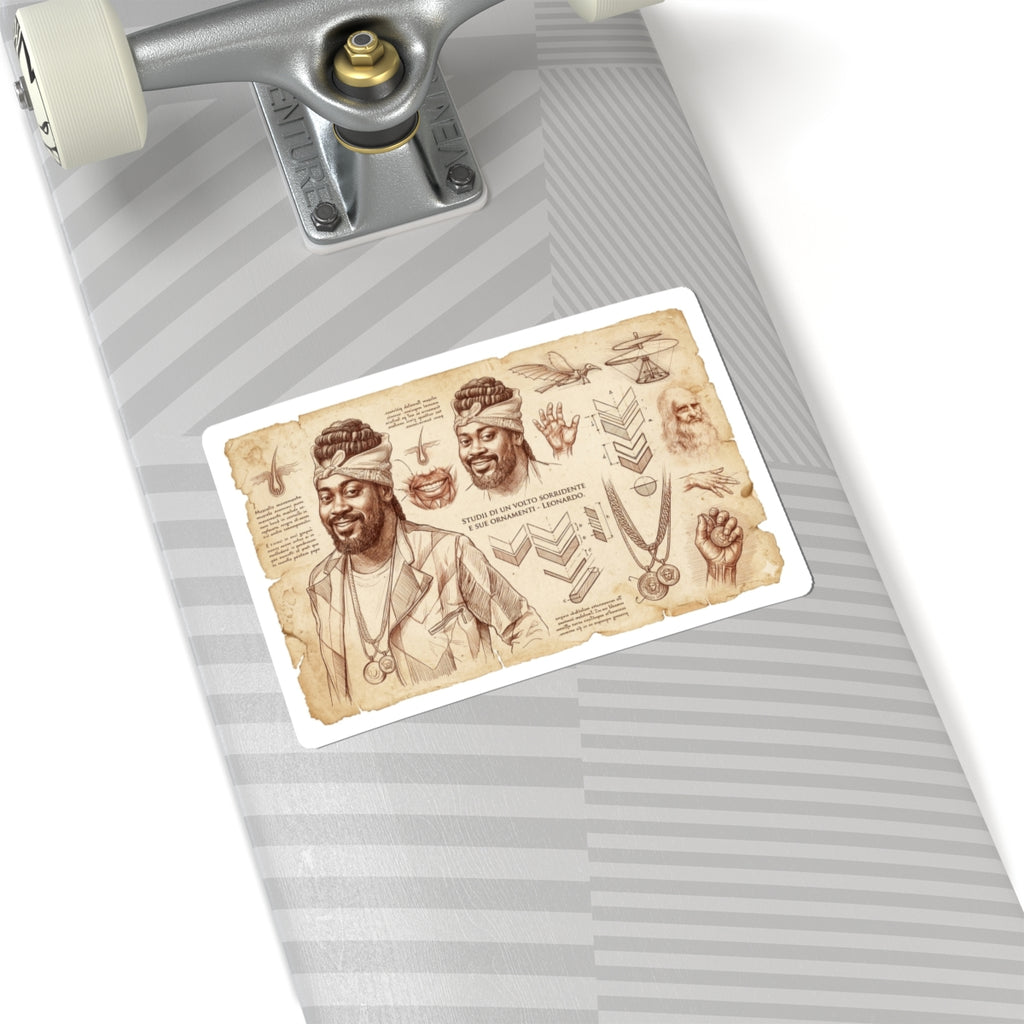Beenie X Da Vinci Sticker