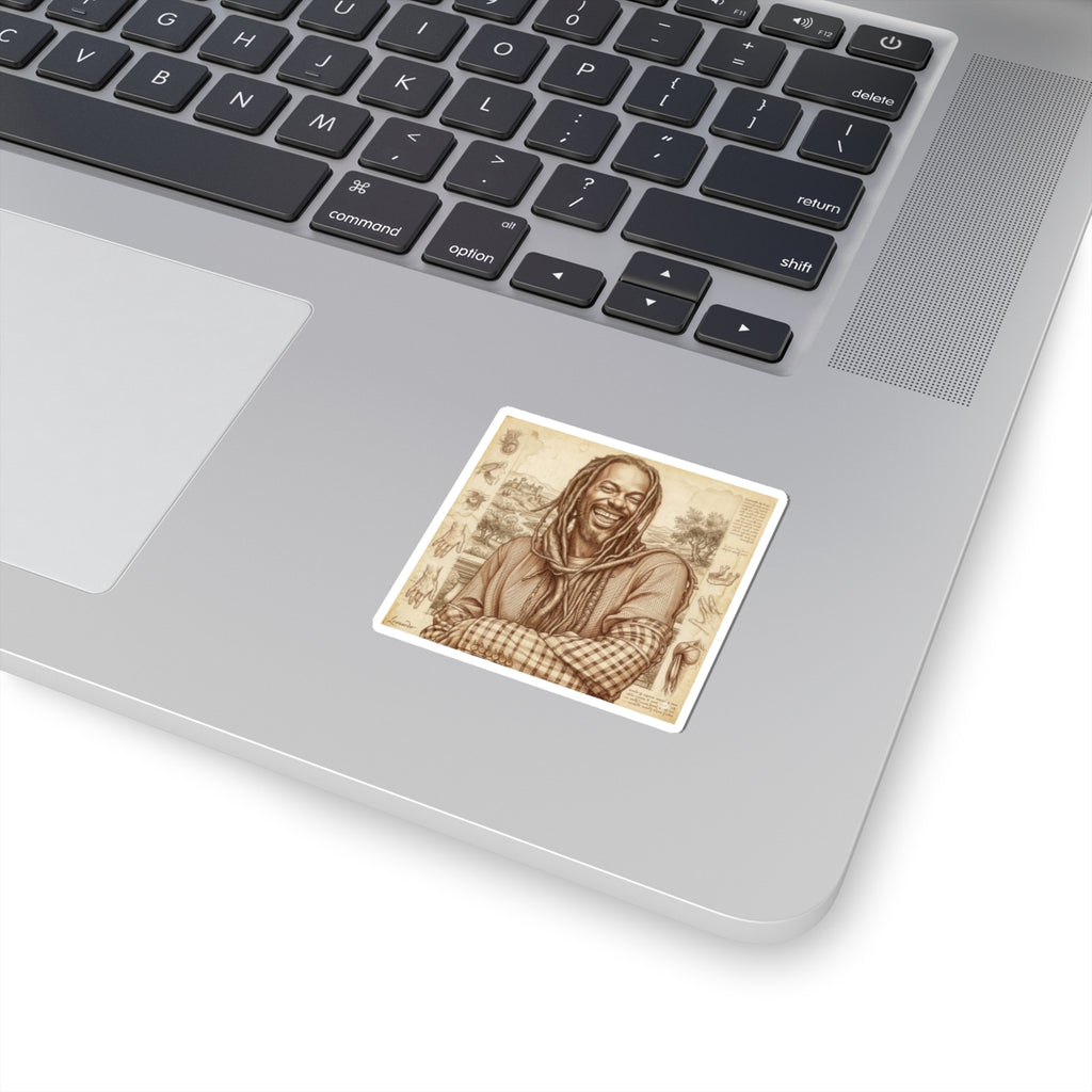 Buju X Da Vinci Sticker