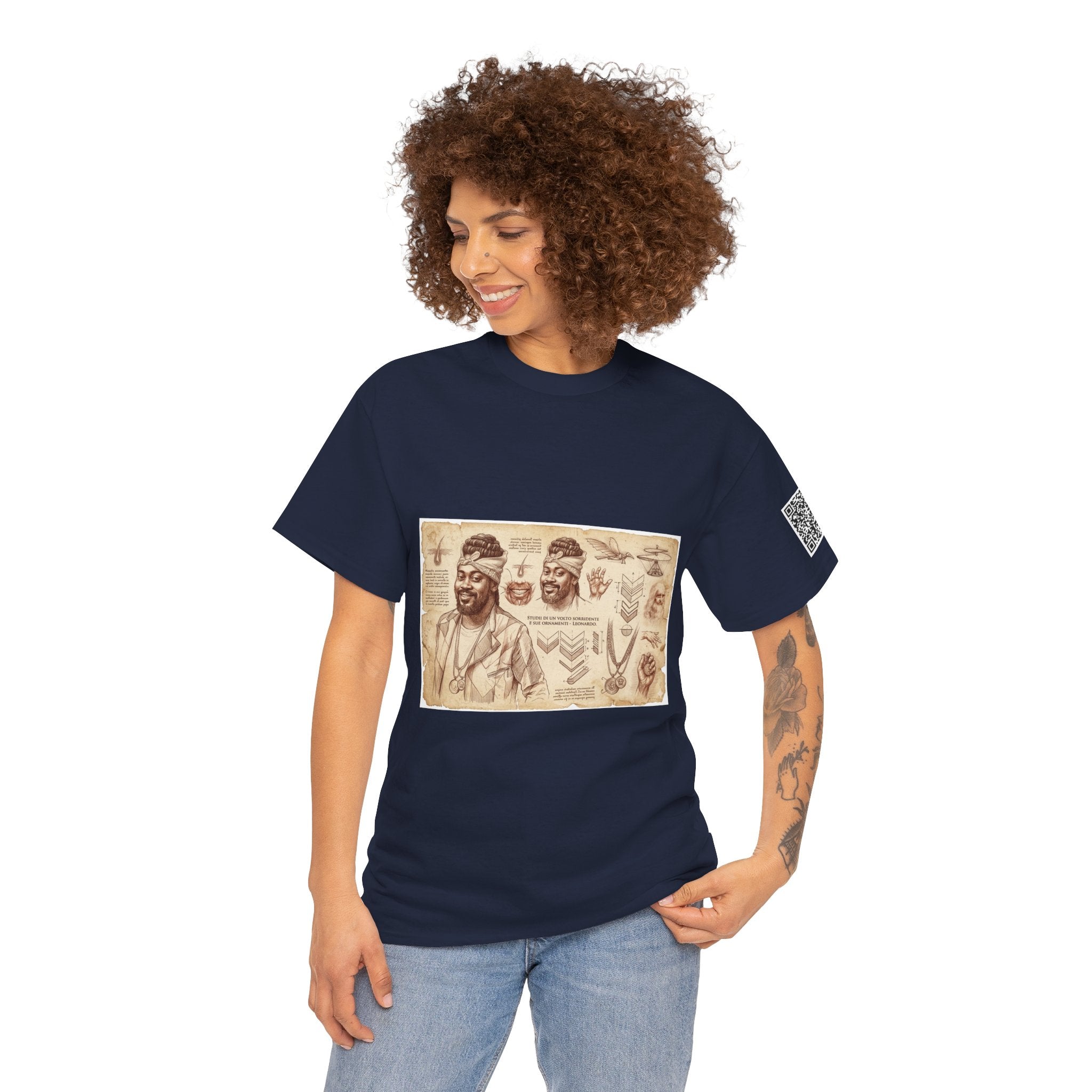 Beenie X Da Vinci Graphic Tee