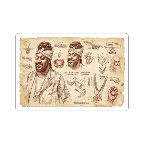 Beenie X Da Vinci Sticker