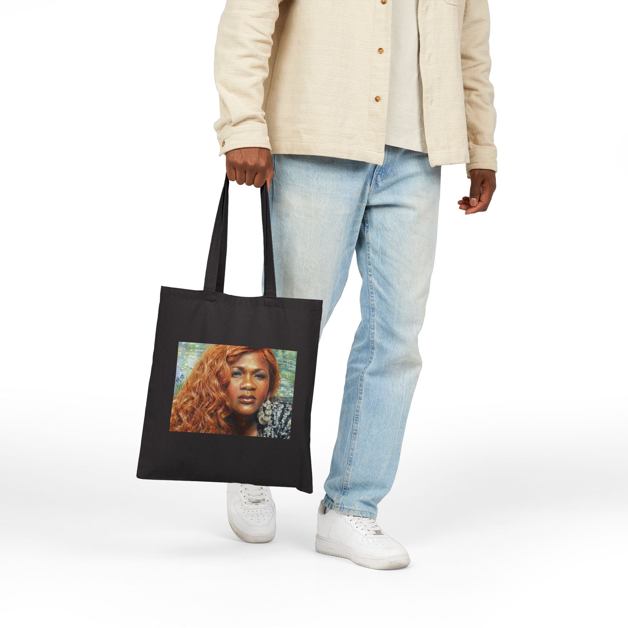 Lady Saw X Monet Tote