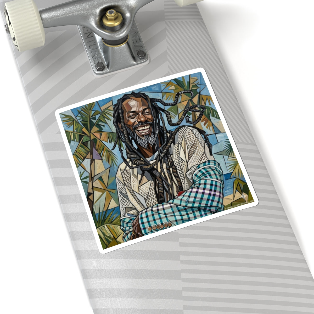 Buju X Picasso Sticker