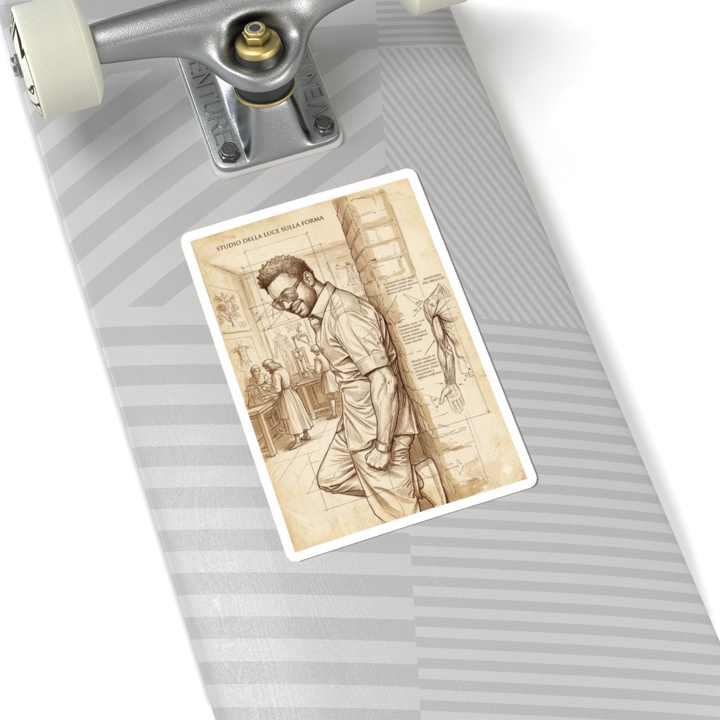Shaggy X Da Vinci Sticker