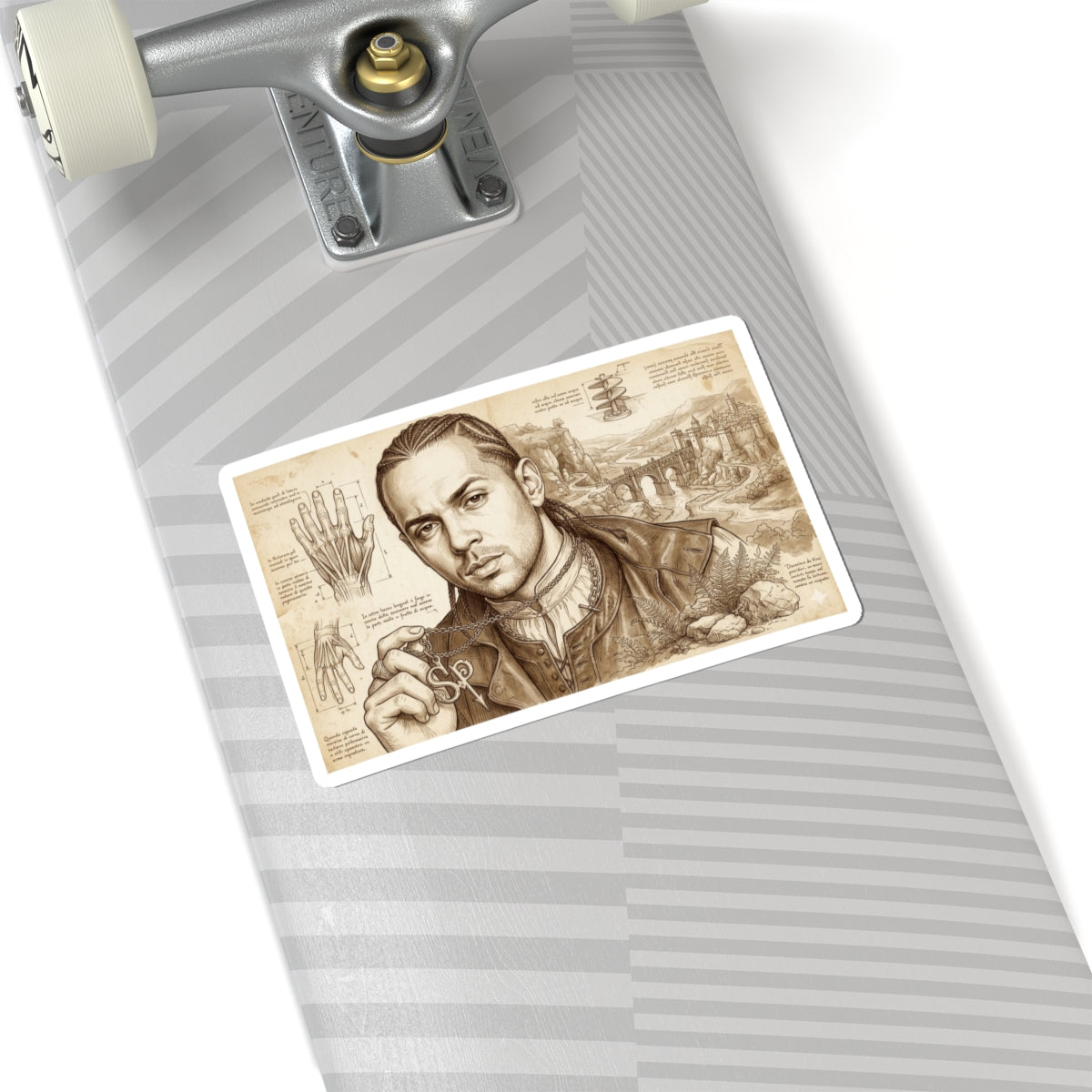 Sean Paul X Da Vinci Sticker