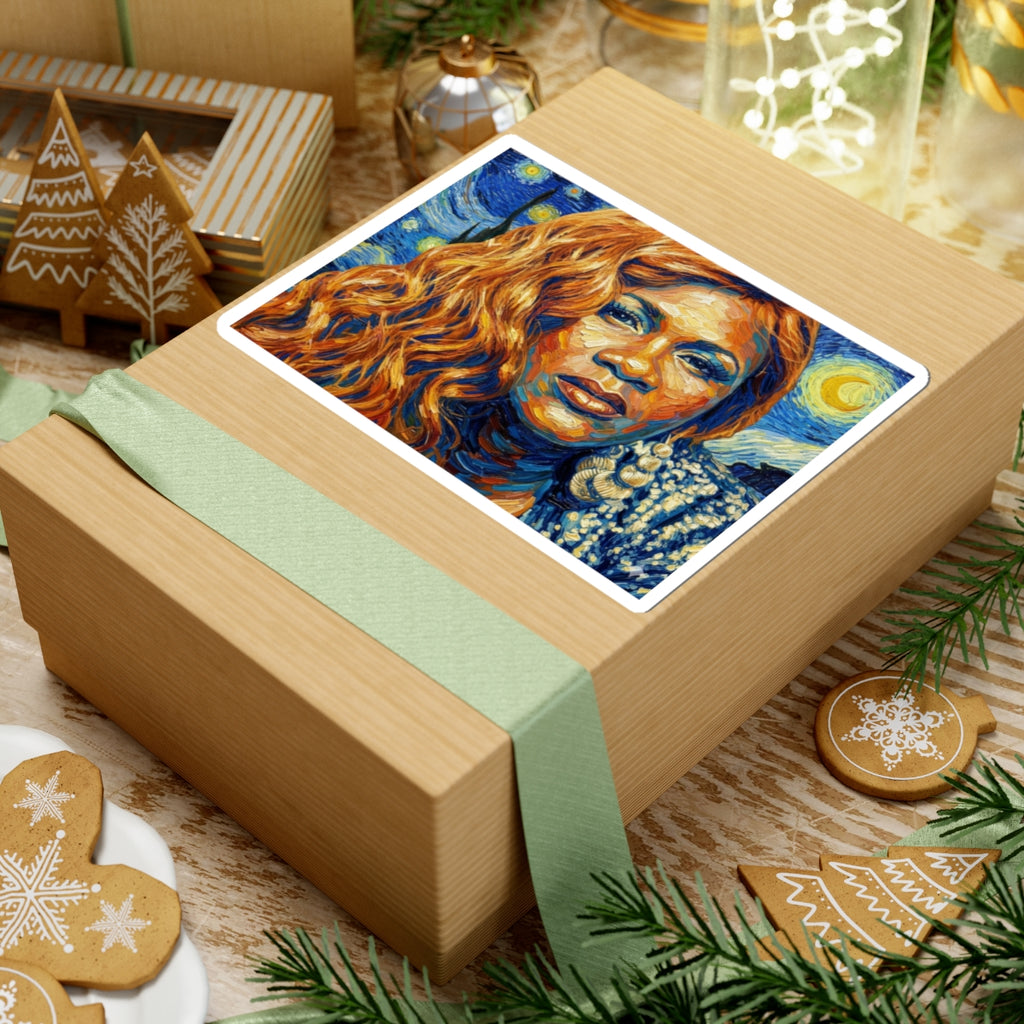 Lady Saw X Van Gogh Sticker