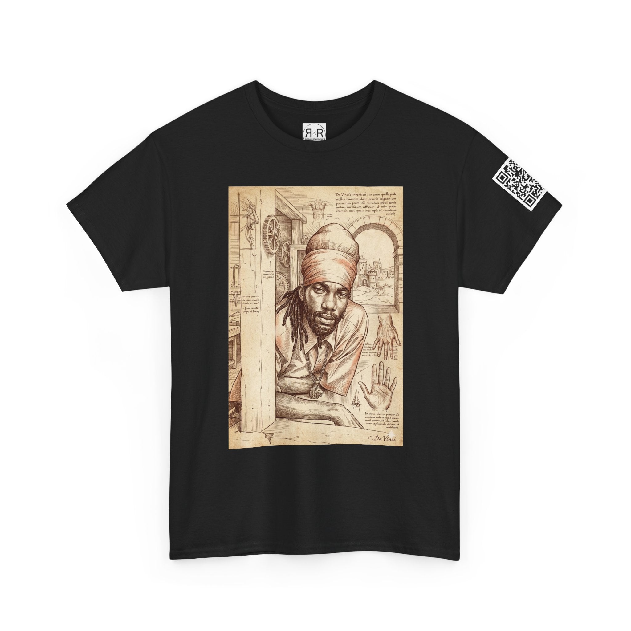 Sizzla X Da Vinci Graphic Tee