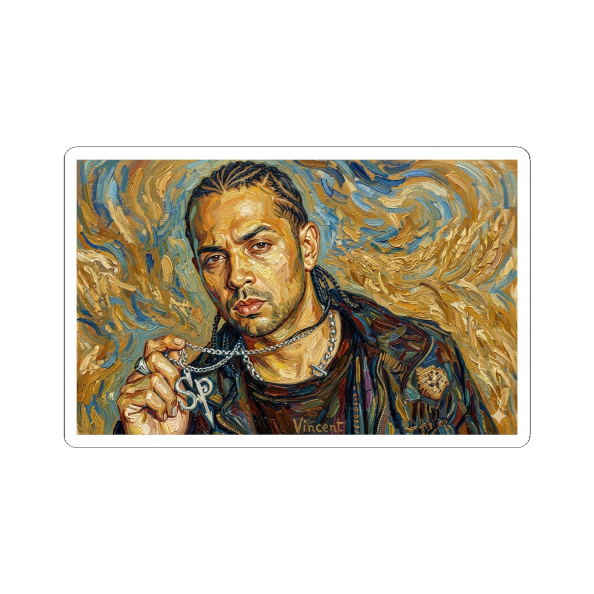 Sean Paul X Van Gogh Sticker