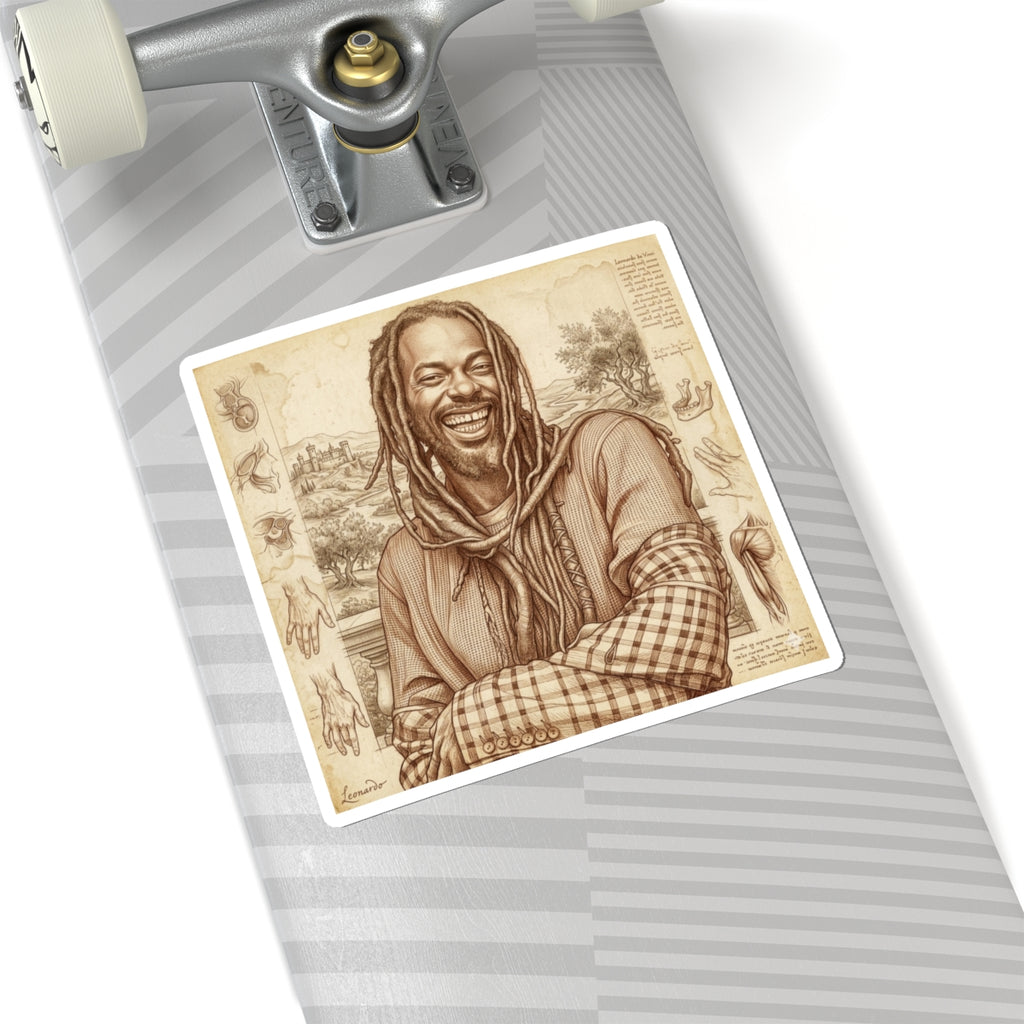 Buju X Da Vinci Sticker