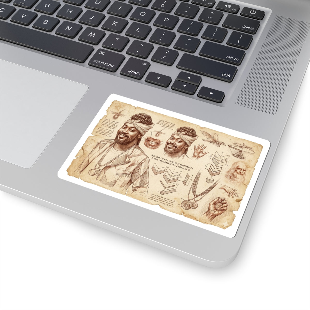 Beenie X Da Vinci Sticker