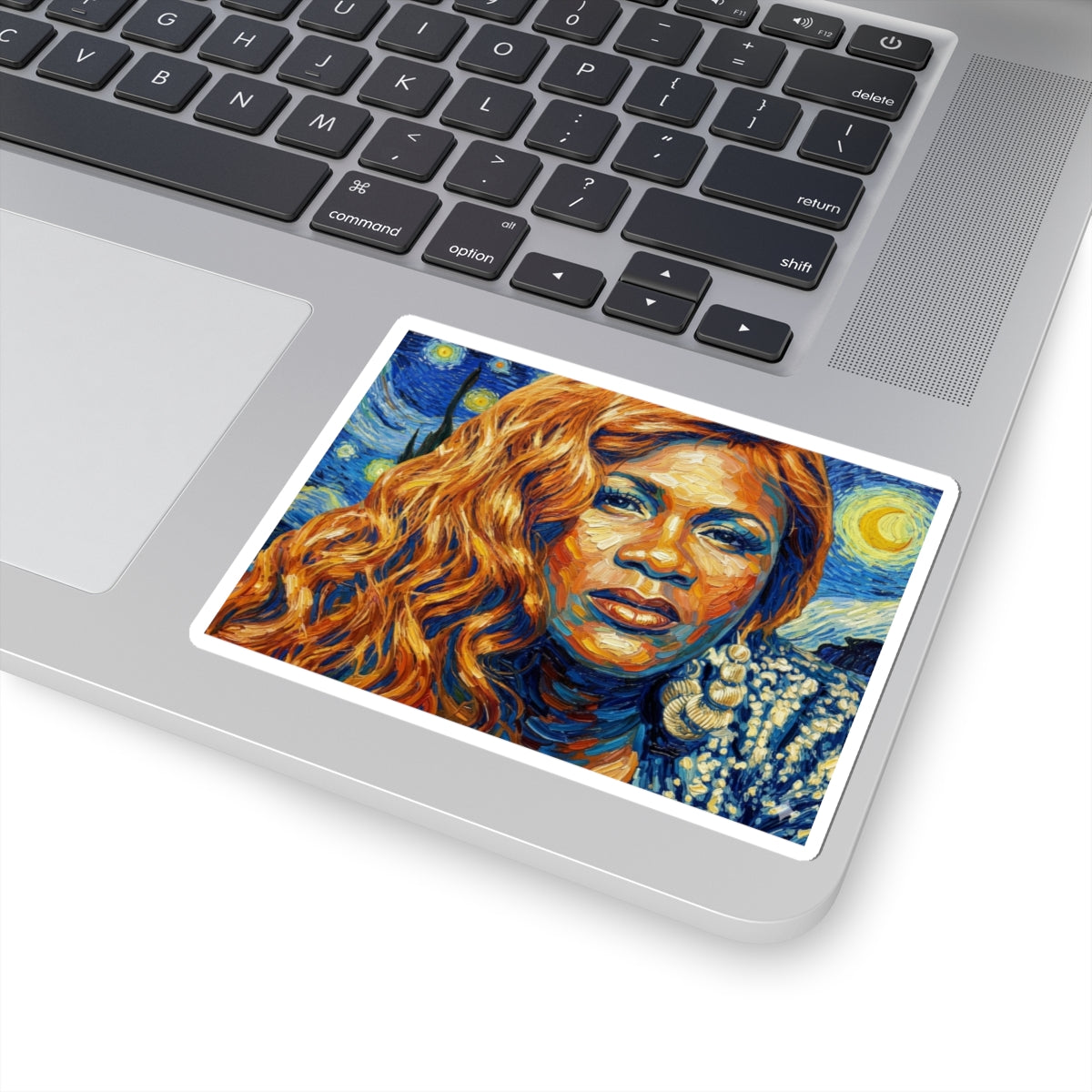 Lady Saw X Van Gogh Sticker