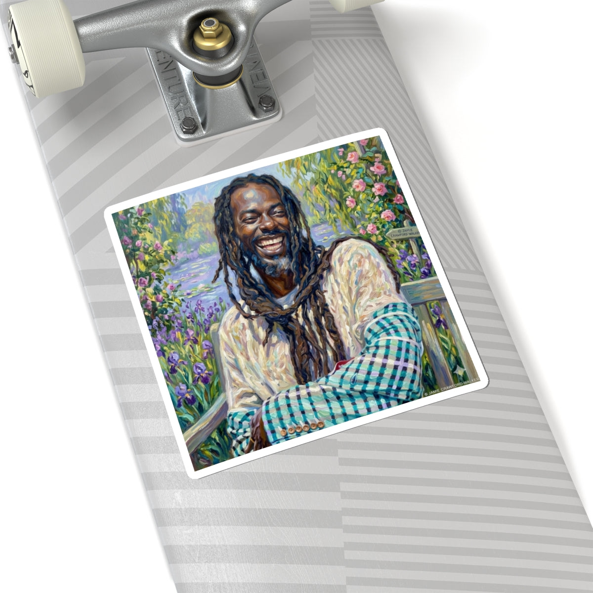 Buju X Monet Sticker
