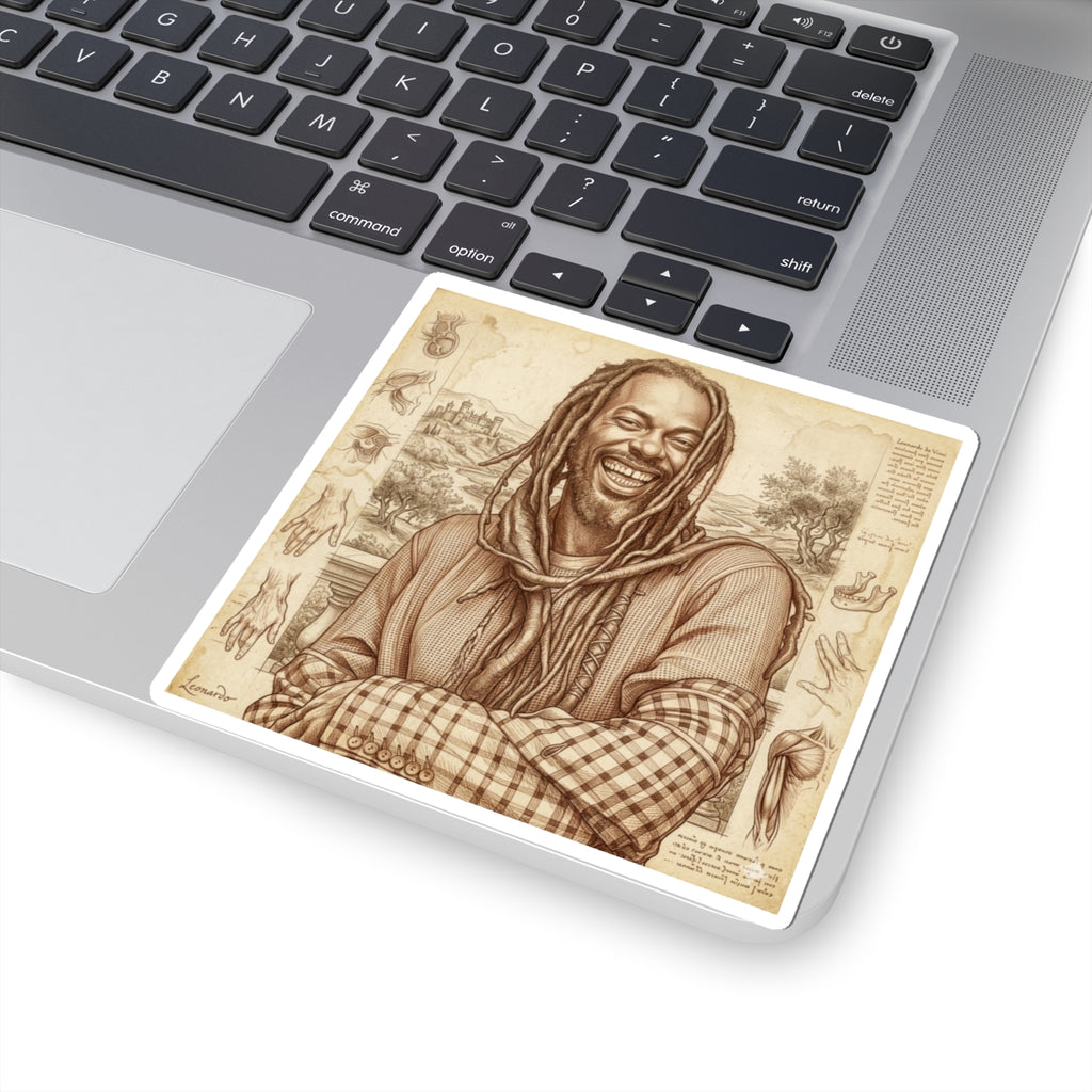 Buju X Da Vinci Sticker