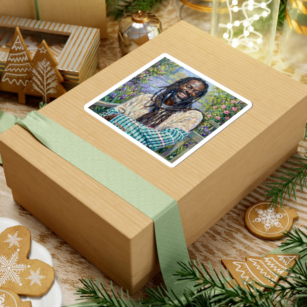 Buju X Monet Sticker