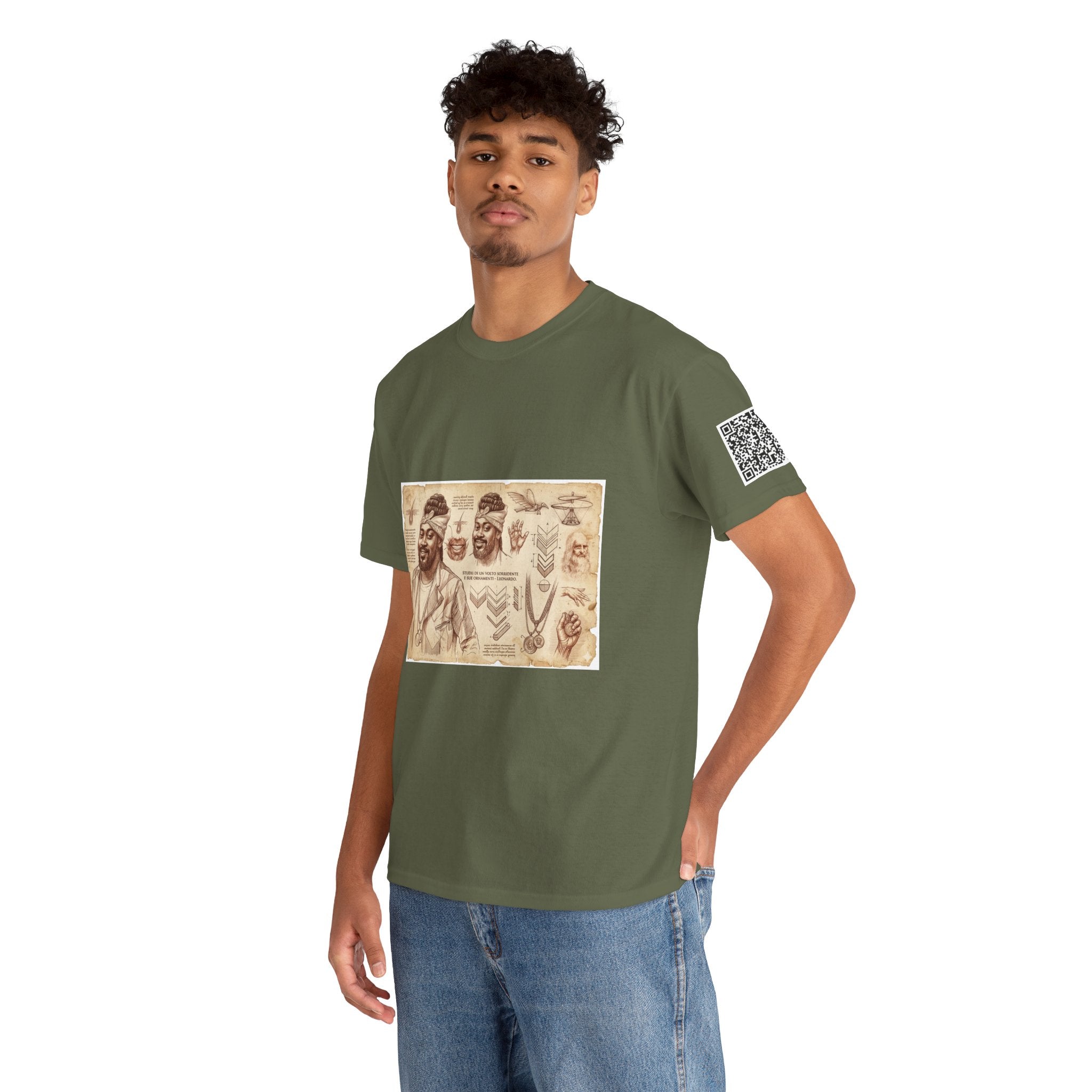 Beenie X Da Vinci Graphic Tee