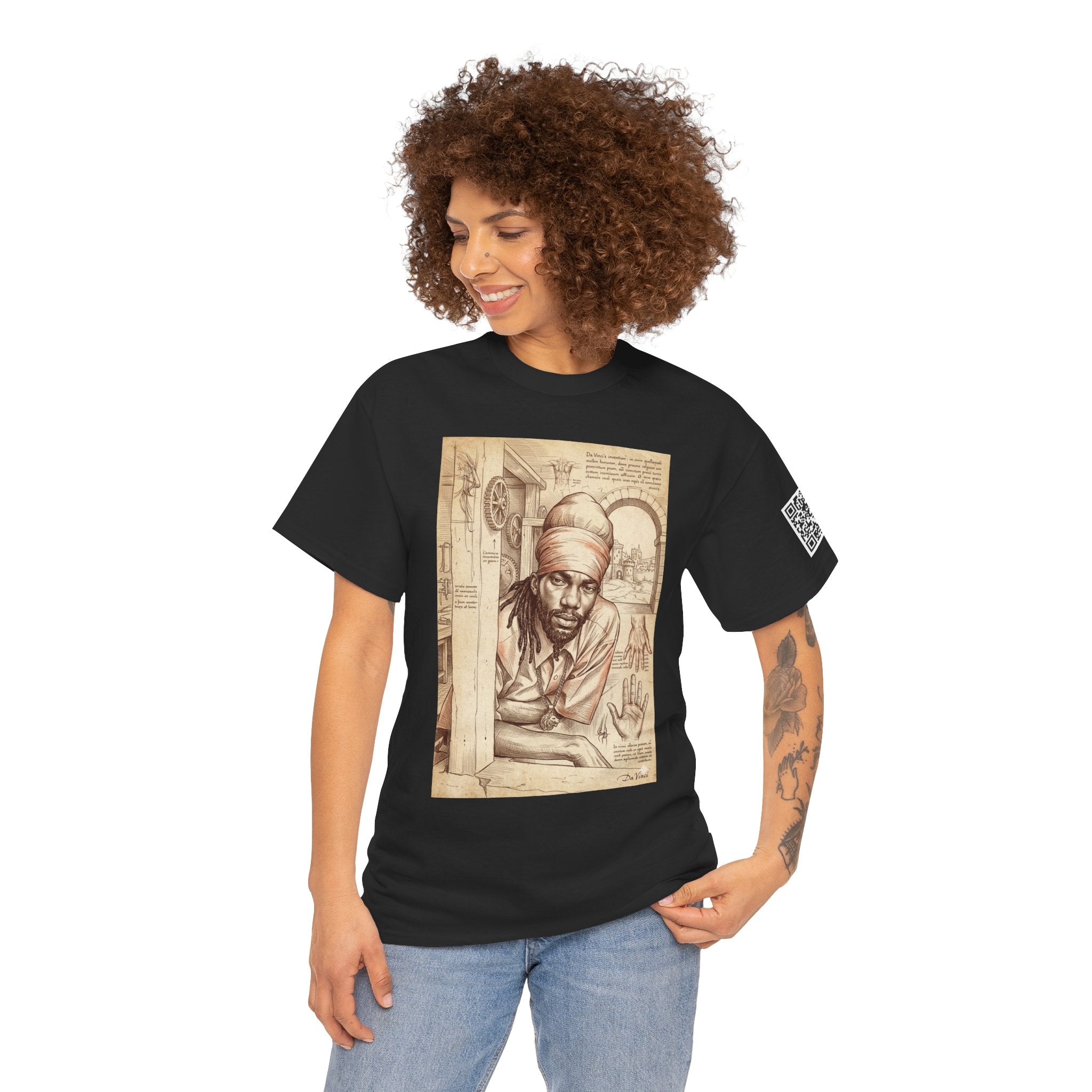 Sizzla X Da Vinci Graphic Tee