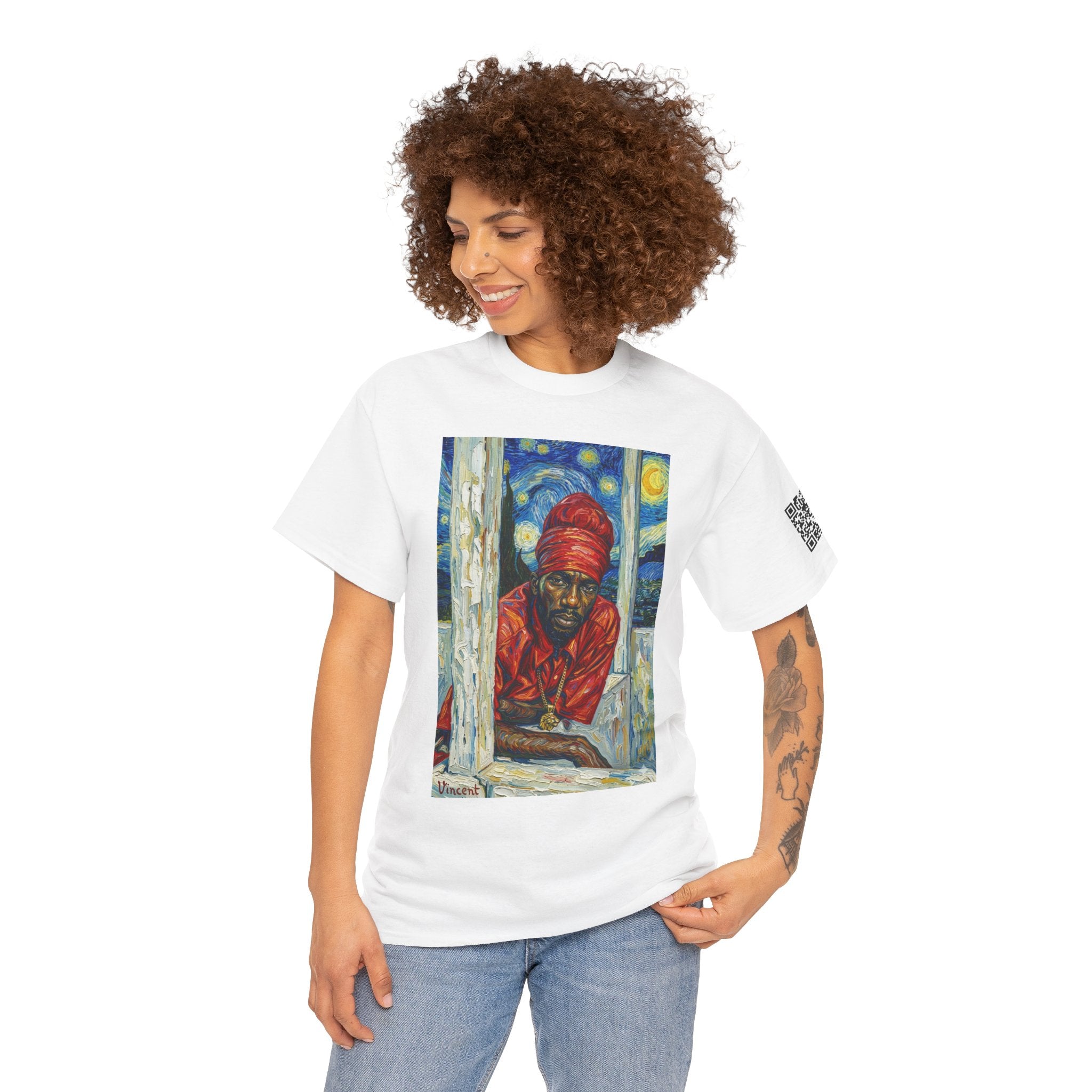 Sizzla X Van Gogh Graphic Tee