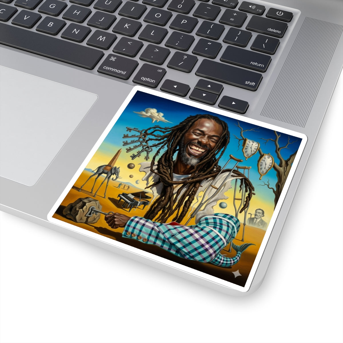 Buju X Dali Sticker