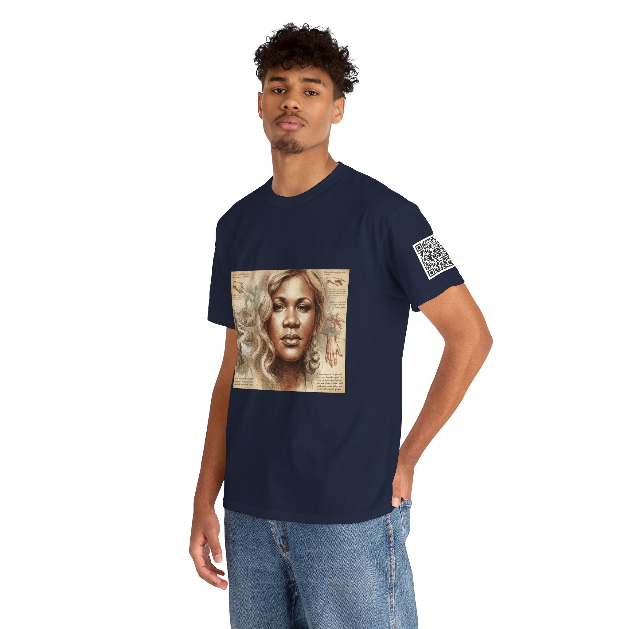 Lady Saw X Da Vinci Graphic Tee