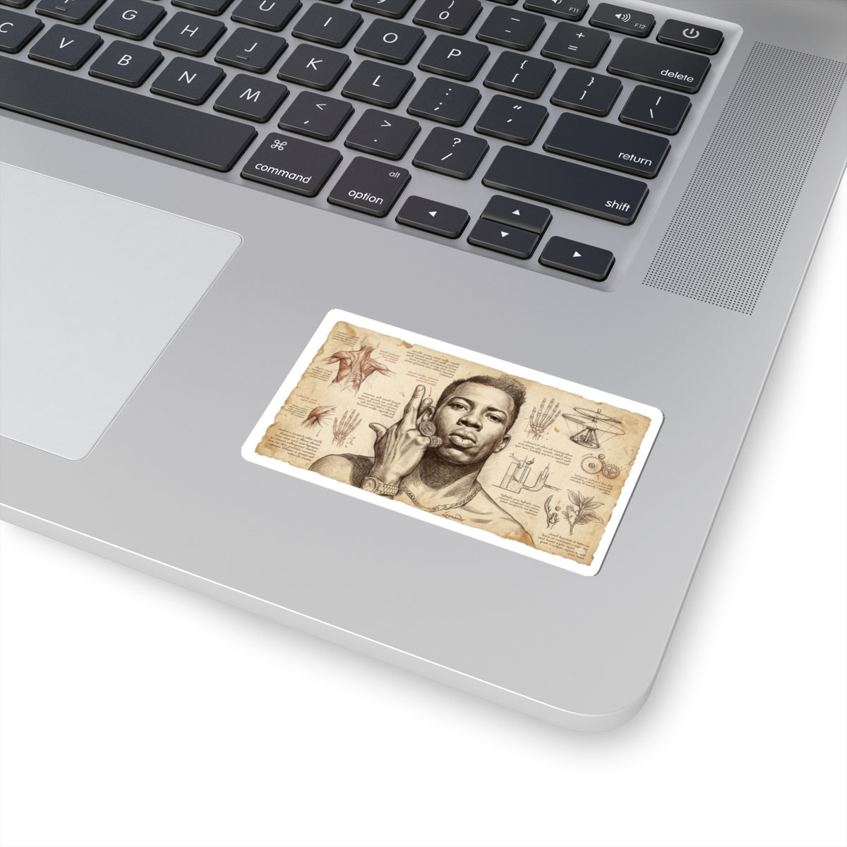 Shabba X Da Vinci Sticker