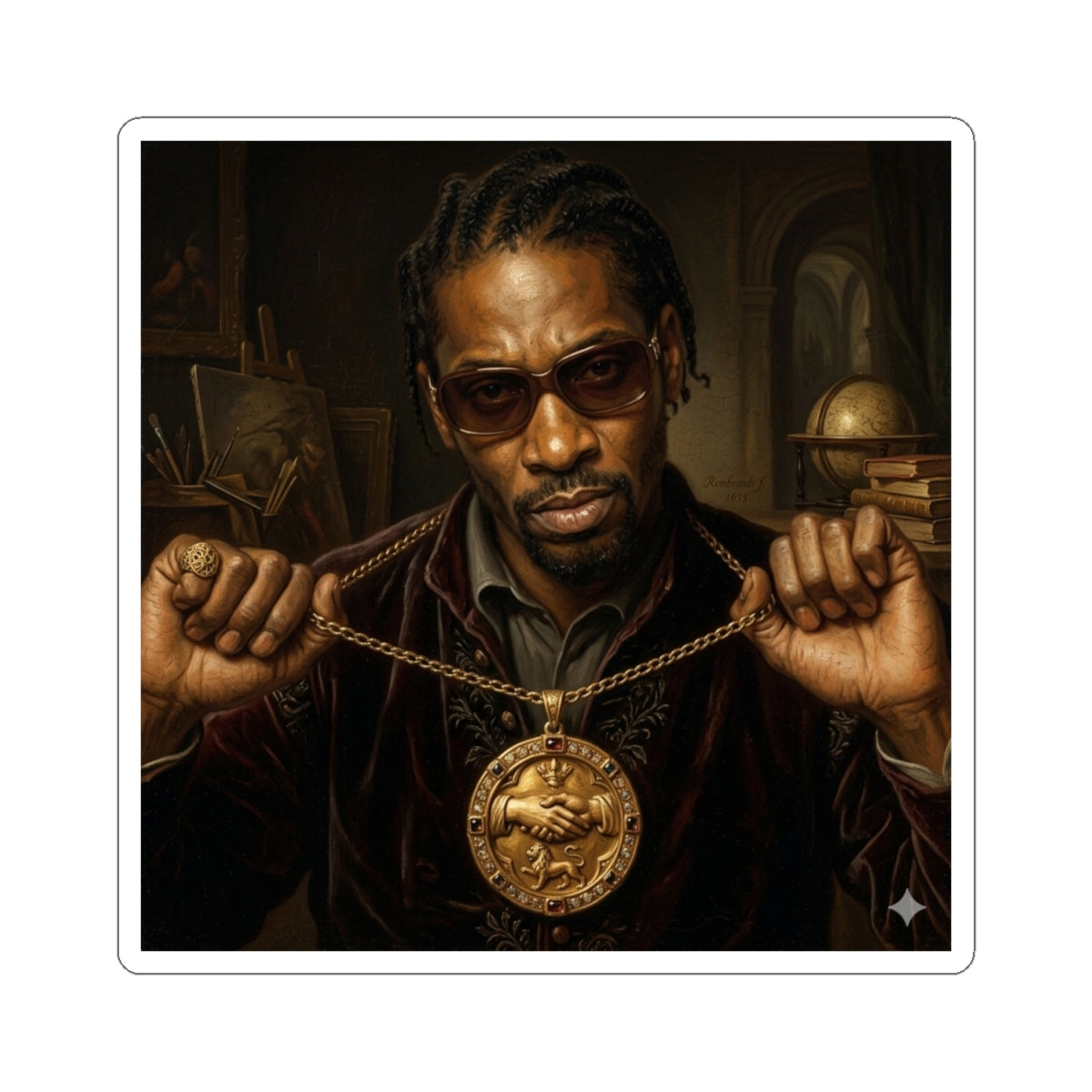 Bounty X Rembrandt Sticker