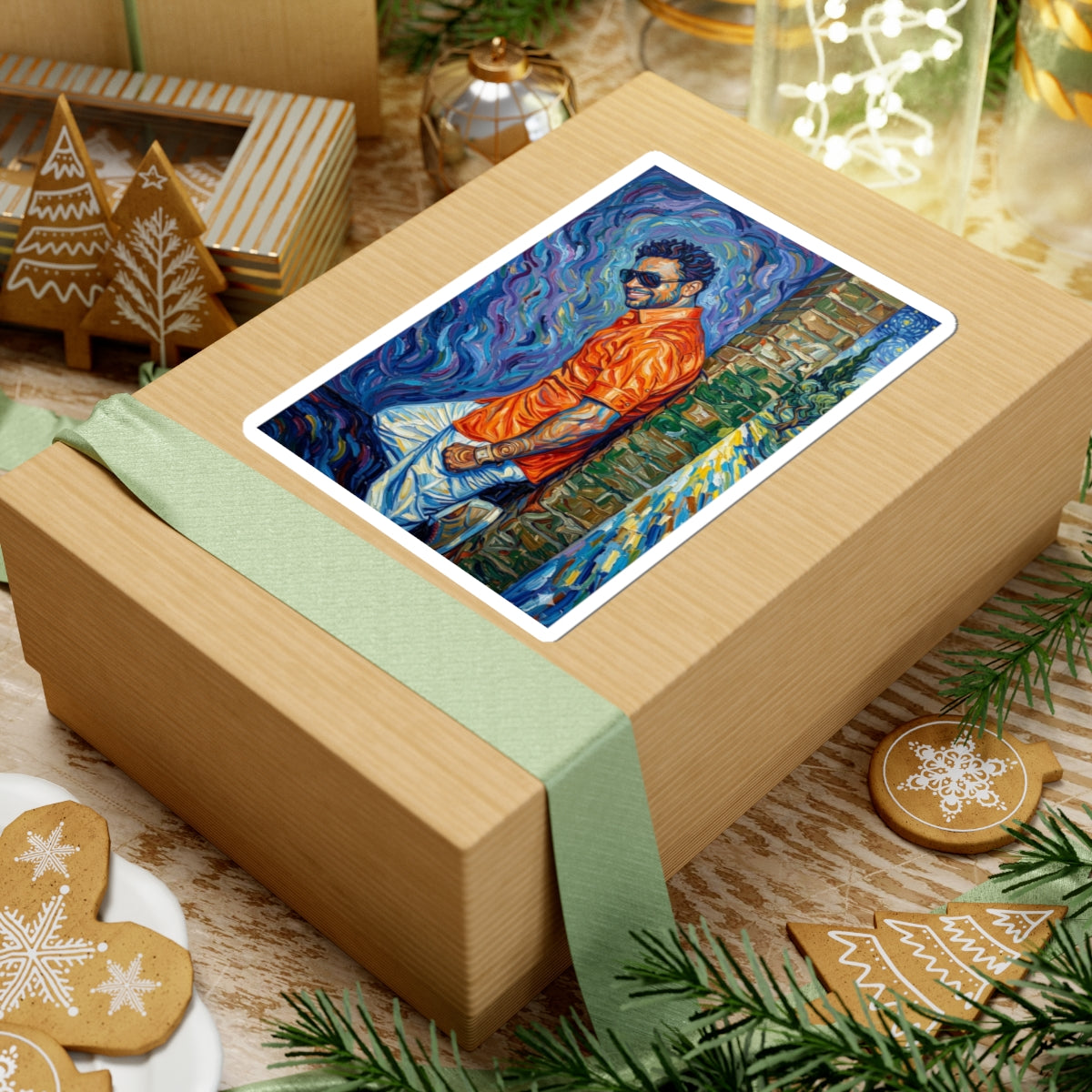 Shaggy X Van Gogh Sticker