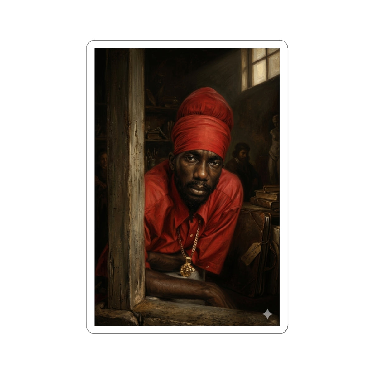 Sizzla X Rembrandt Sticker