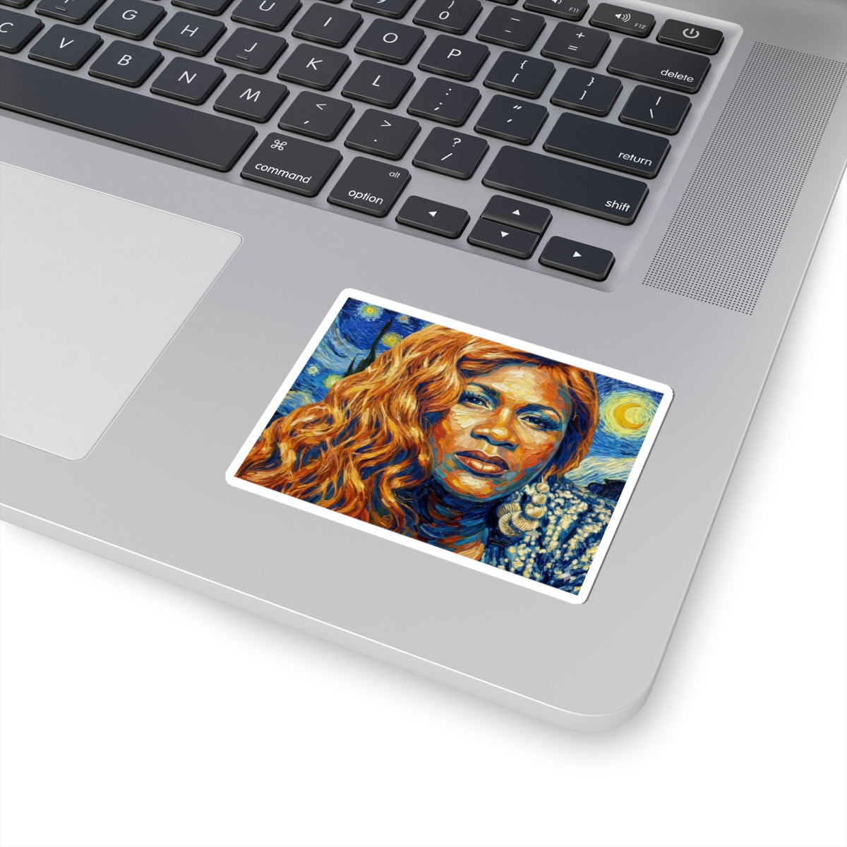 Lady Saw X Van Gogh Sticker