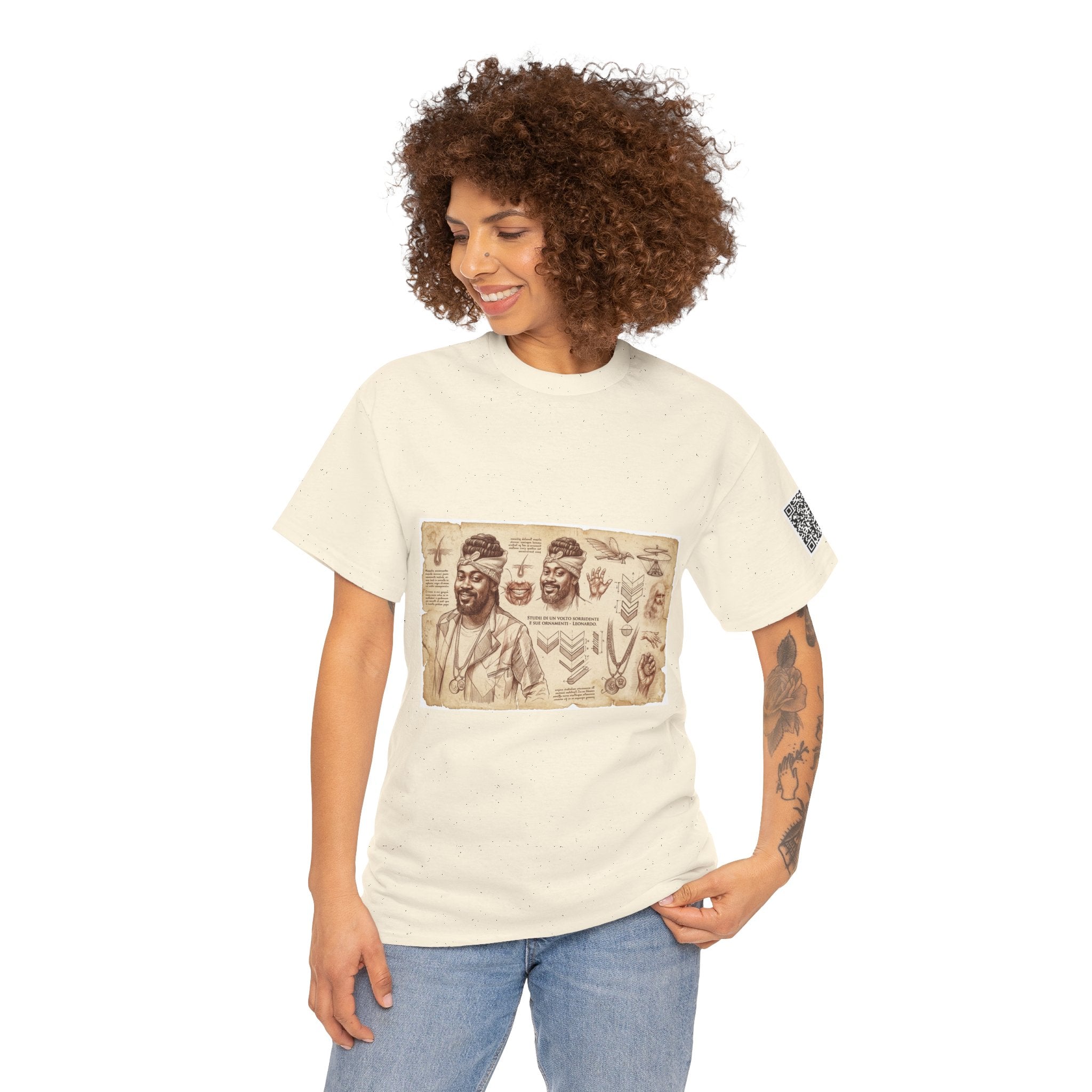 Beenie X Da Vinci Graphic Tee