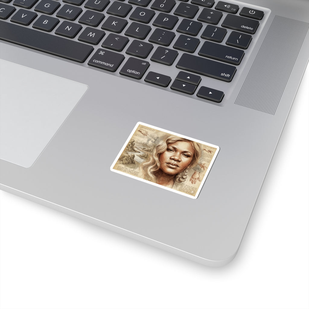 Lady Saw X Da Vinci Sticker