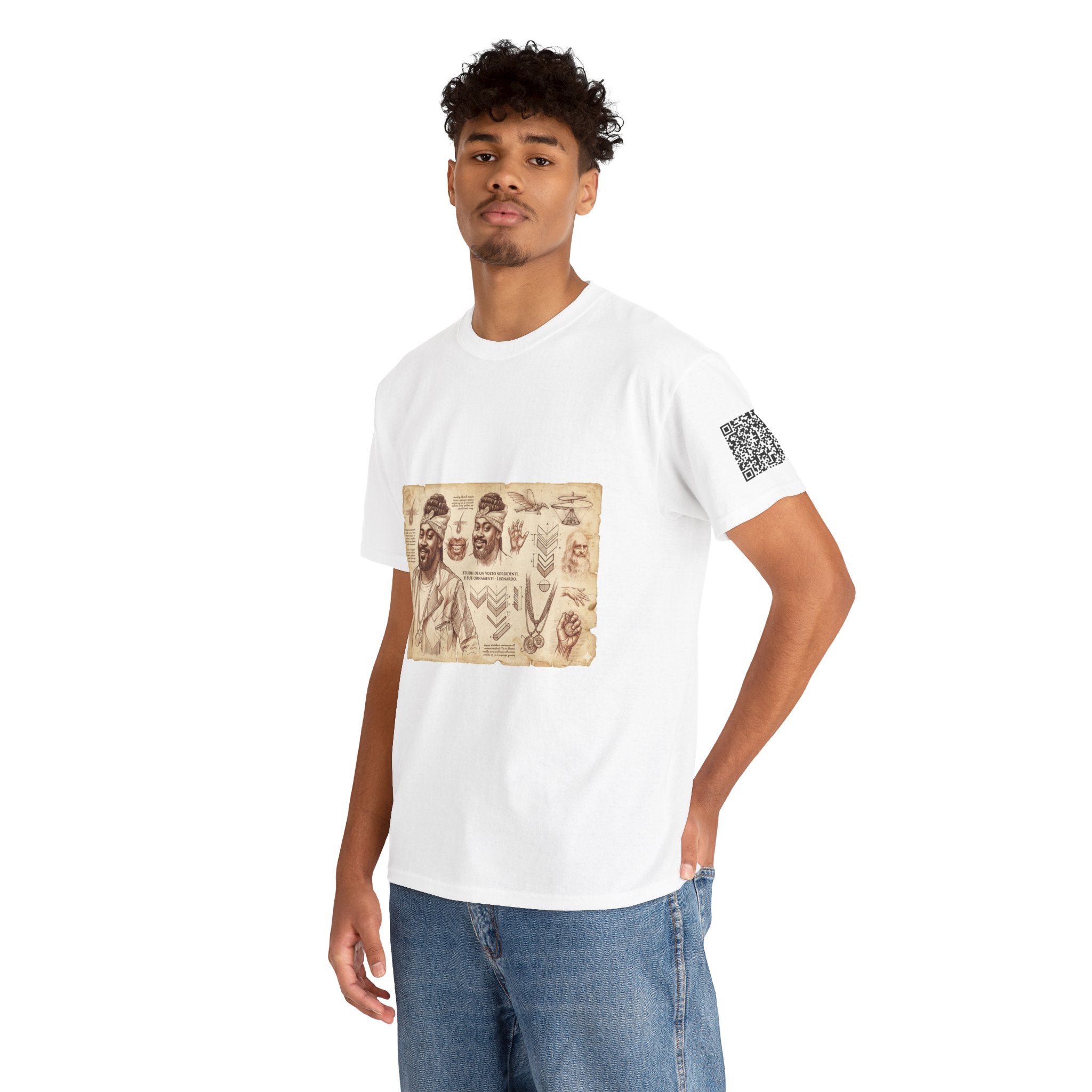 Beenie X Da Vinci Graphic Tee