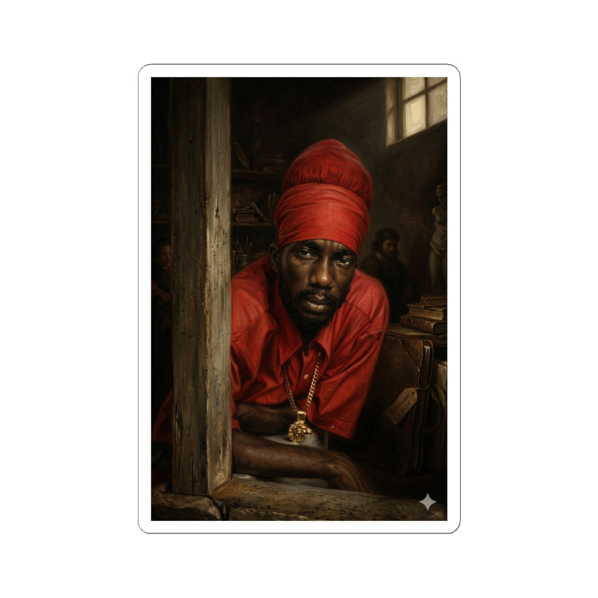 Sizzla X Rembrandt Sticker