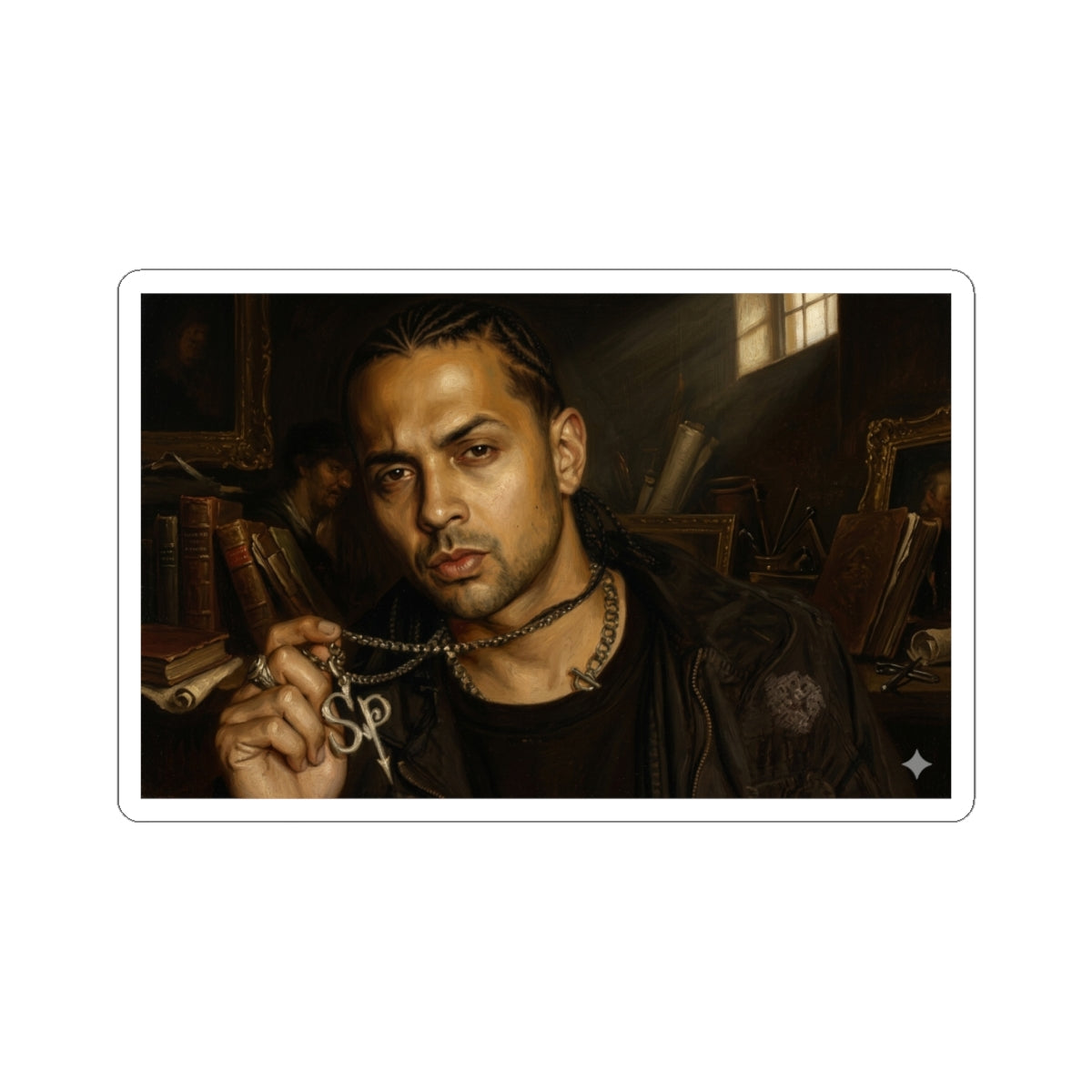 Sean Paul X Rembrandt Sticker