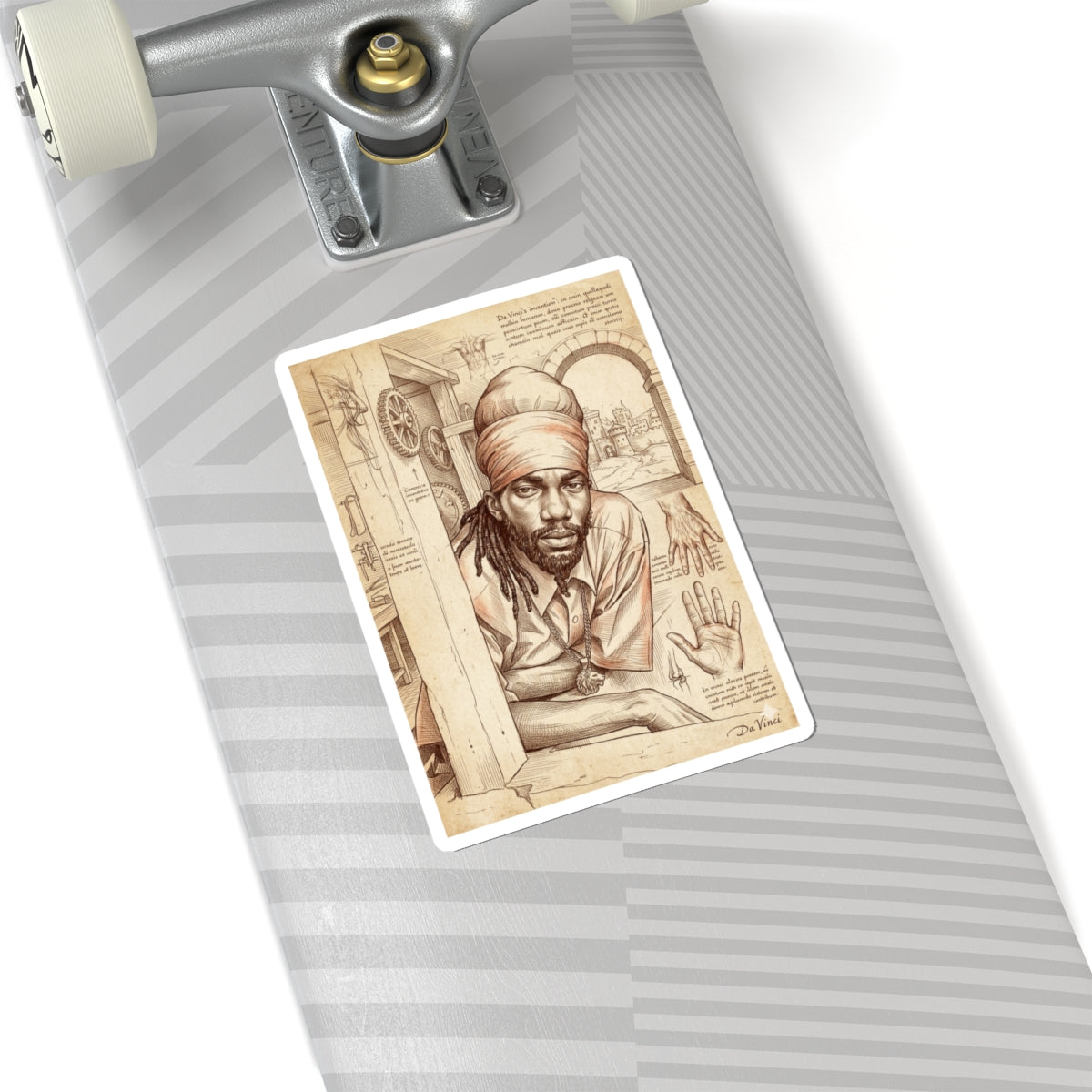 Sizzla X Da Vinci Sticker