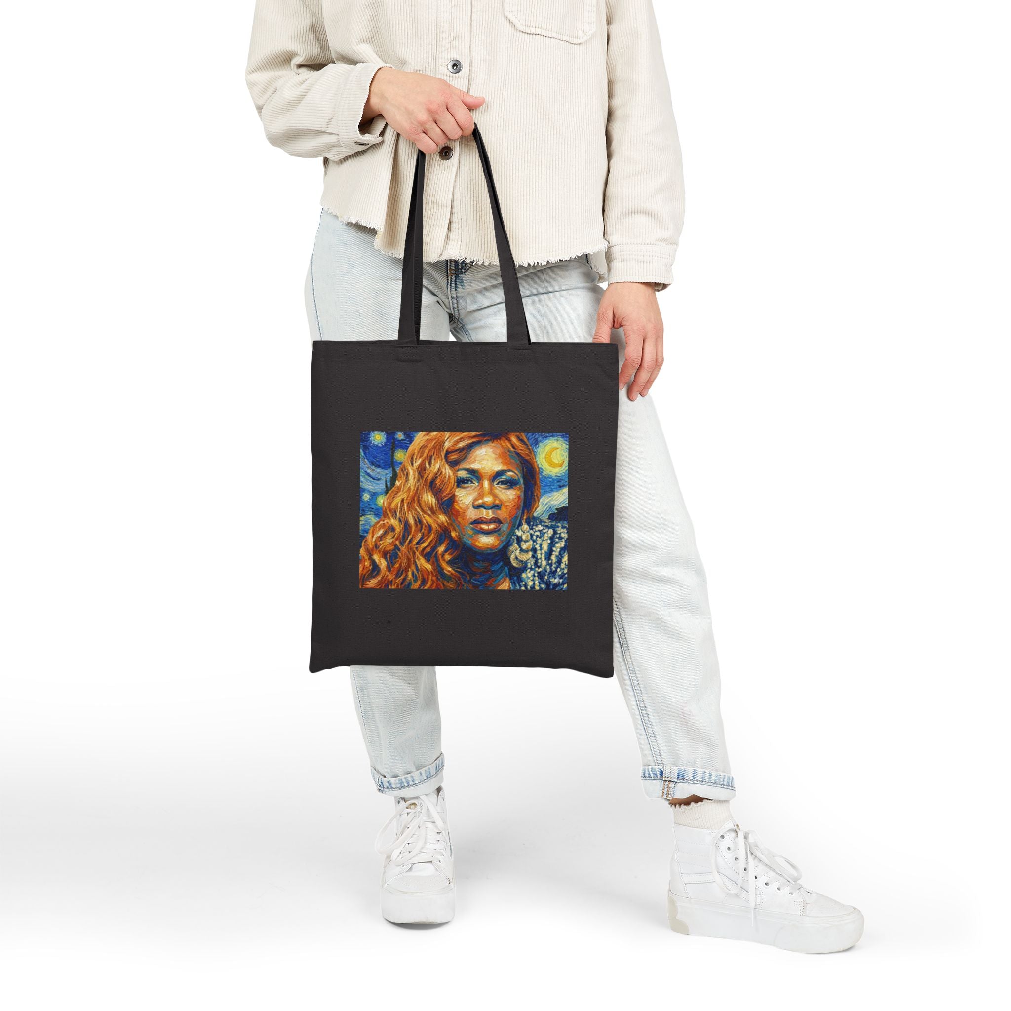 Lady Saw X Van Gogh Tote