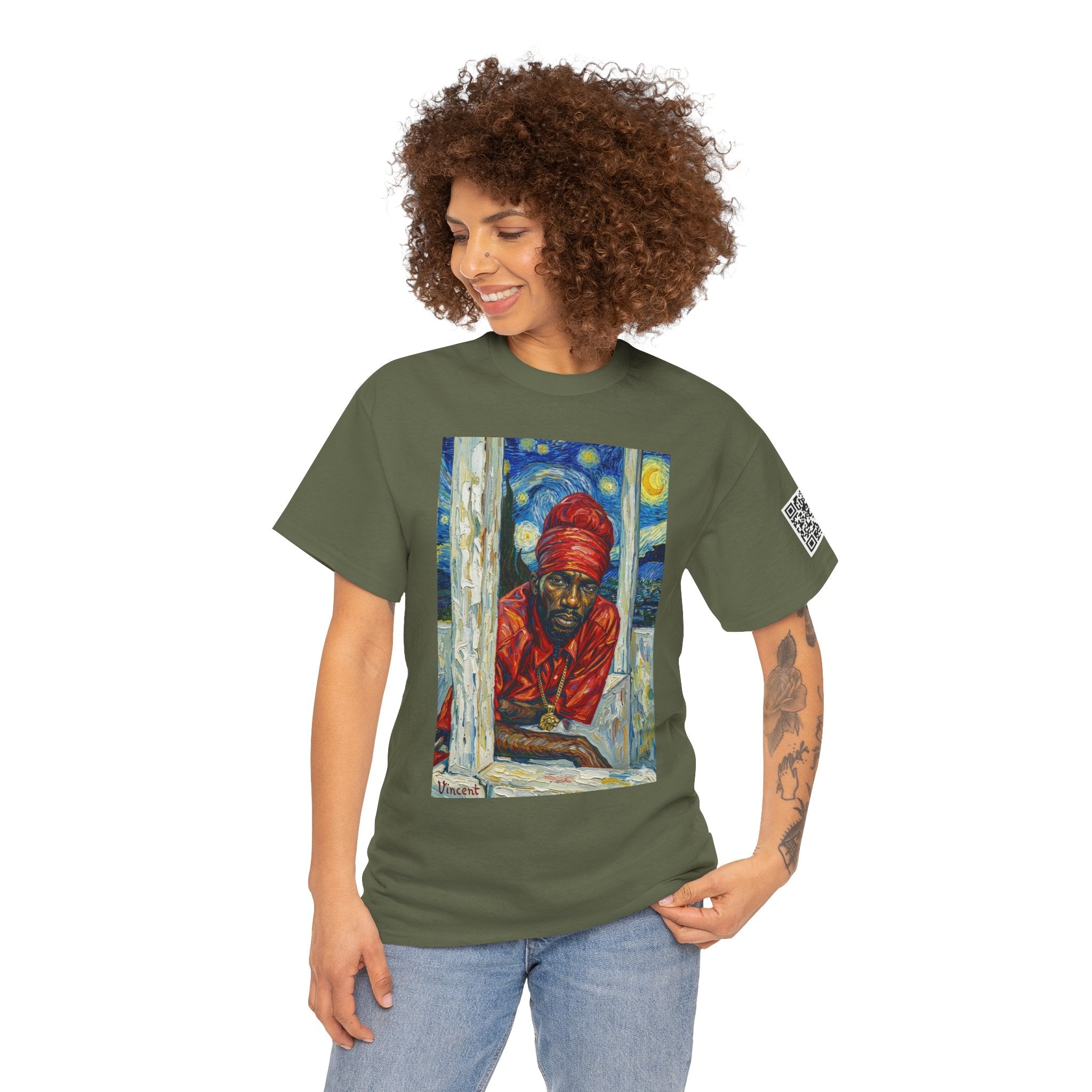 Sizzla X Van Gogh Graphic Tee