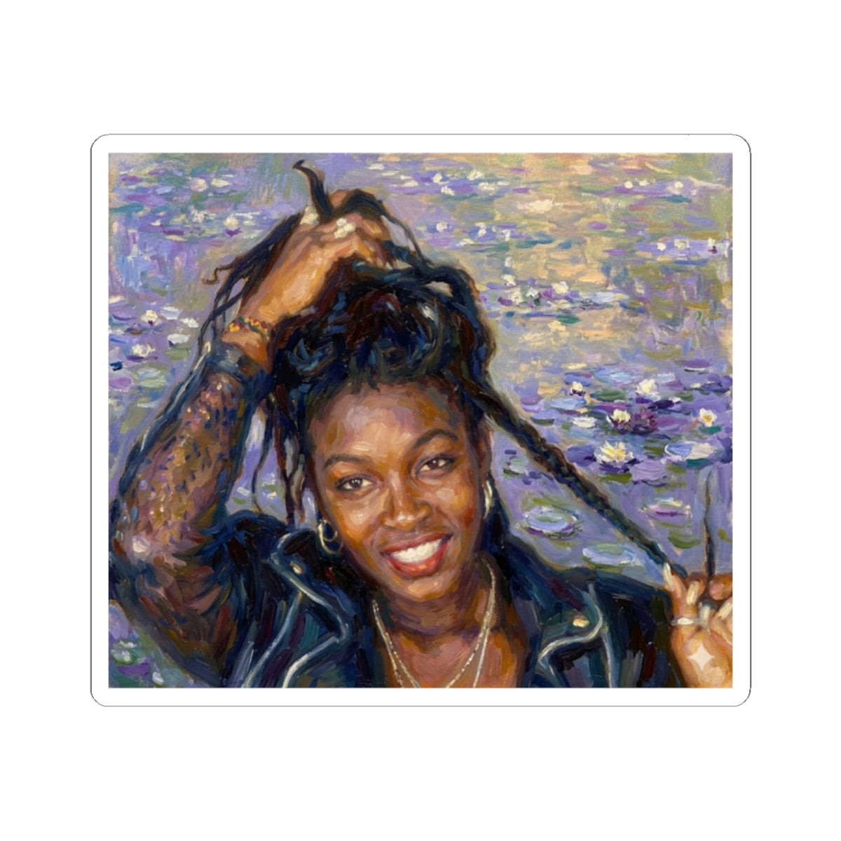 Patra X Monet Sticker