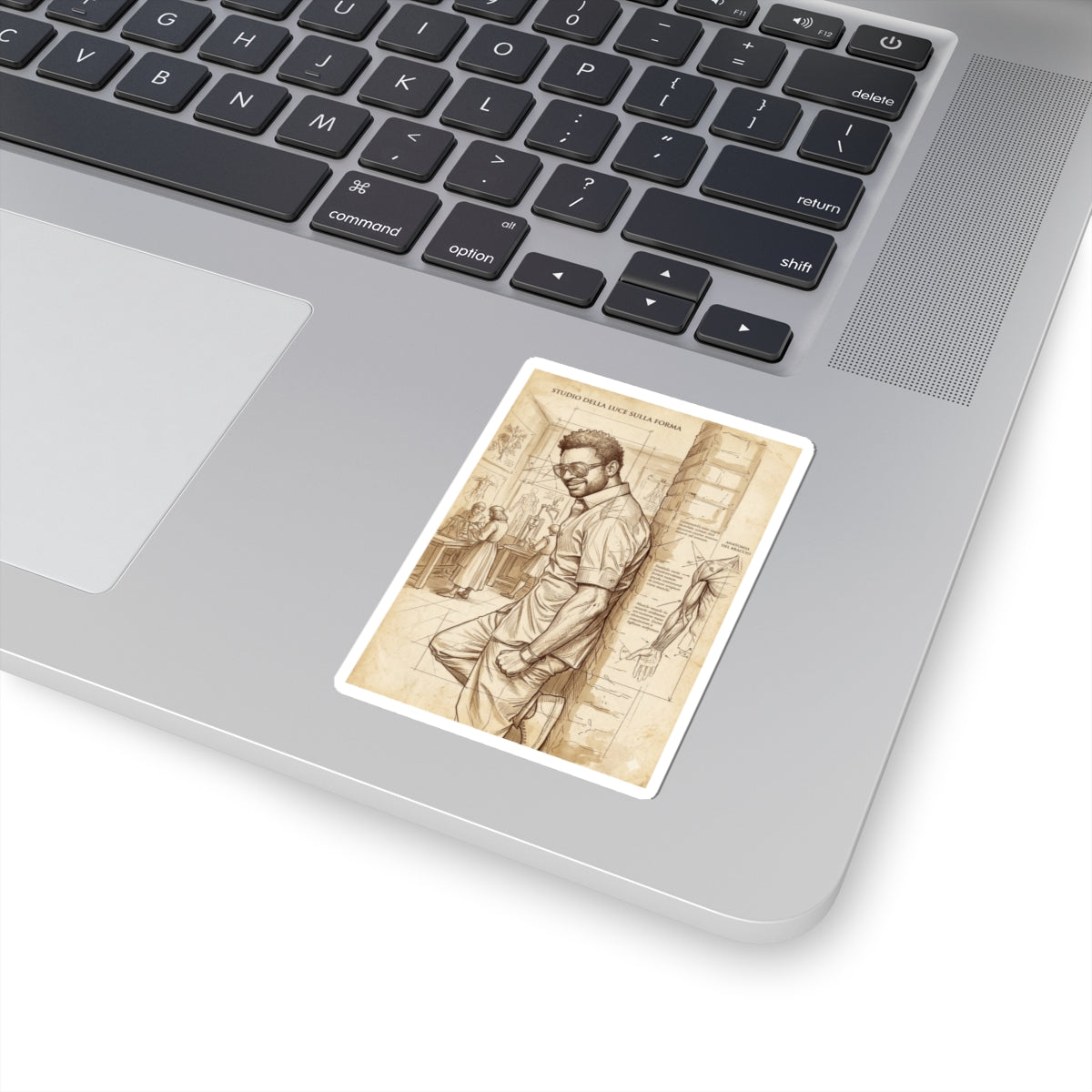 Shaggy X Da Vinci Sticker