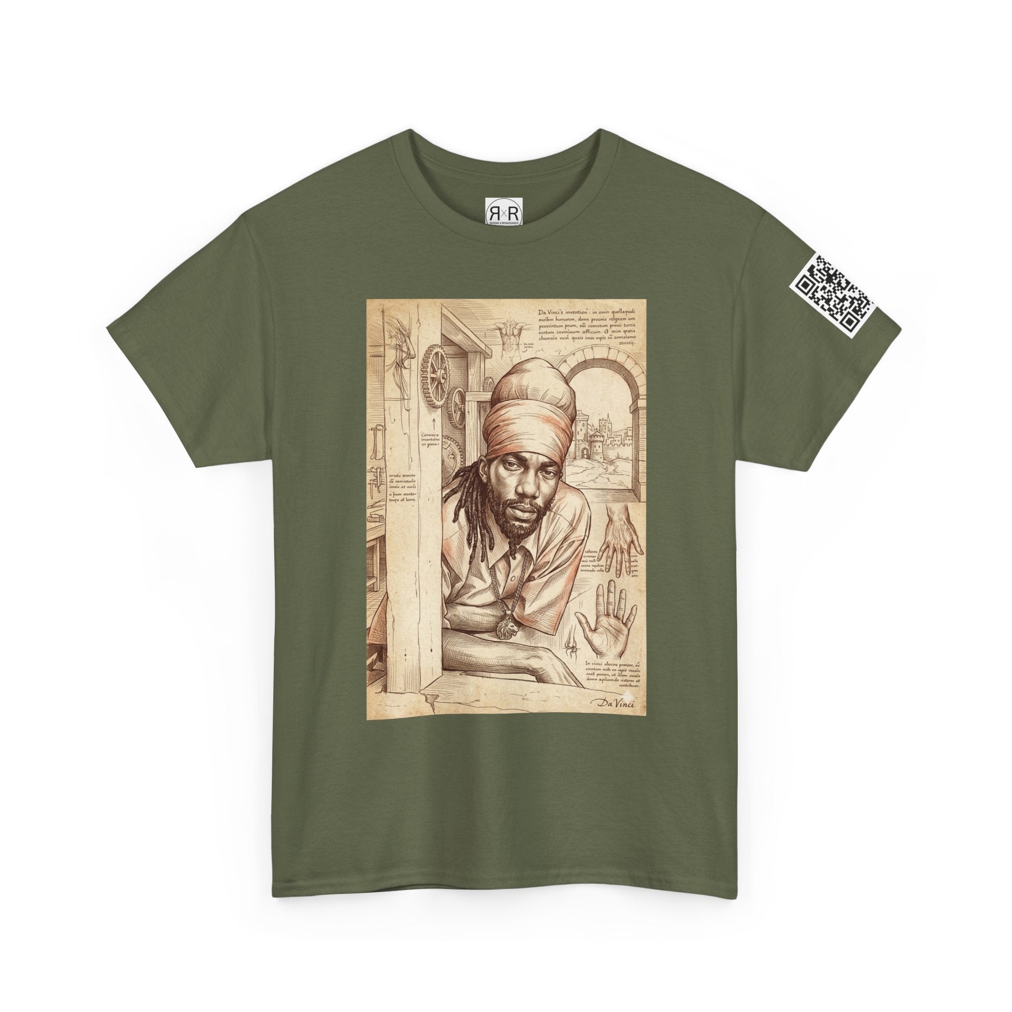 Sizzla X Da Vinci Graphic Tee