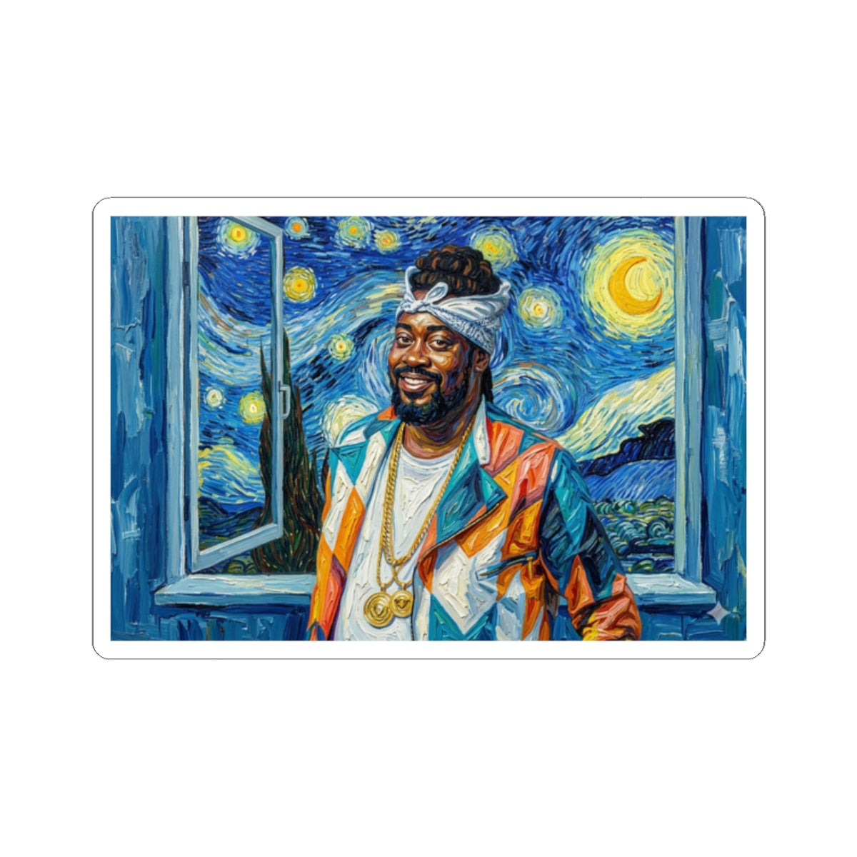 Beenie X Van Gogh Sticker