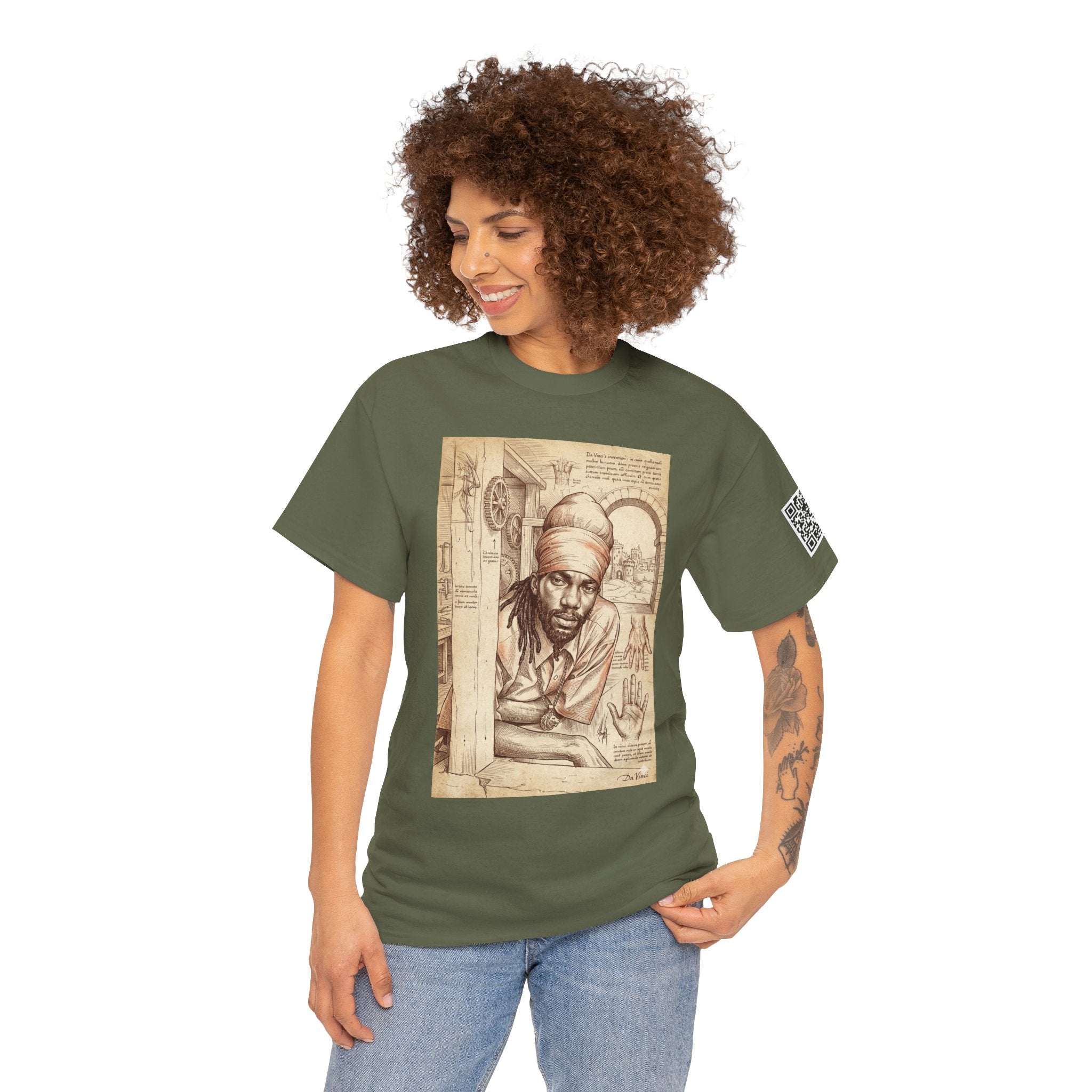 Sizzla X Da Vinci Graphic Tee