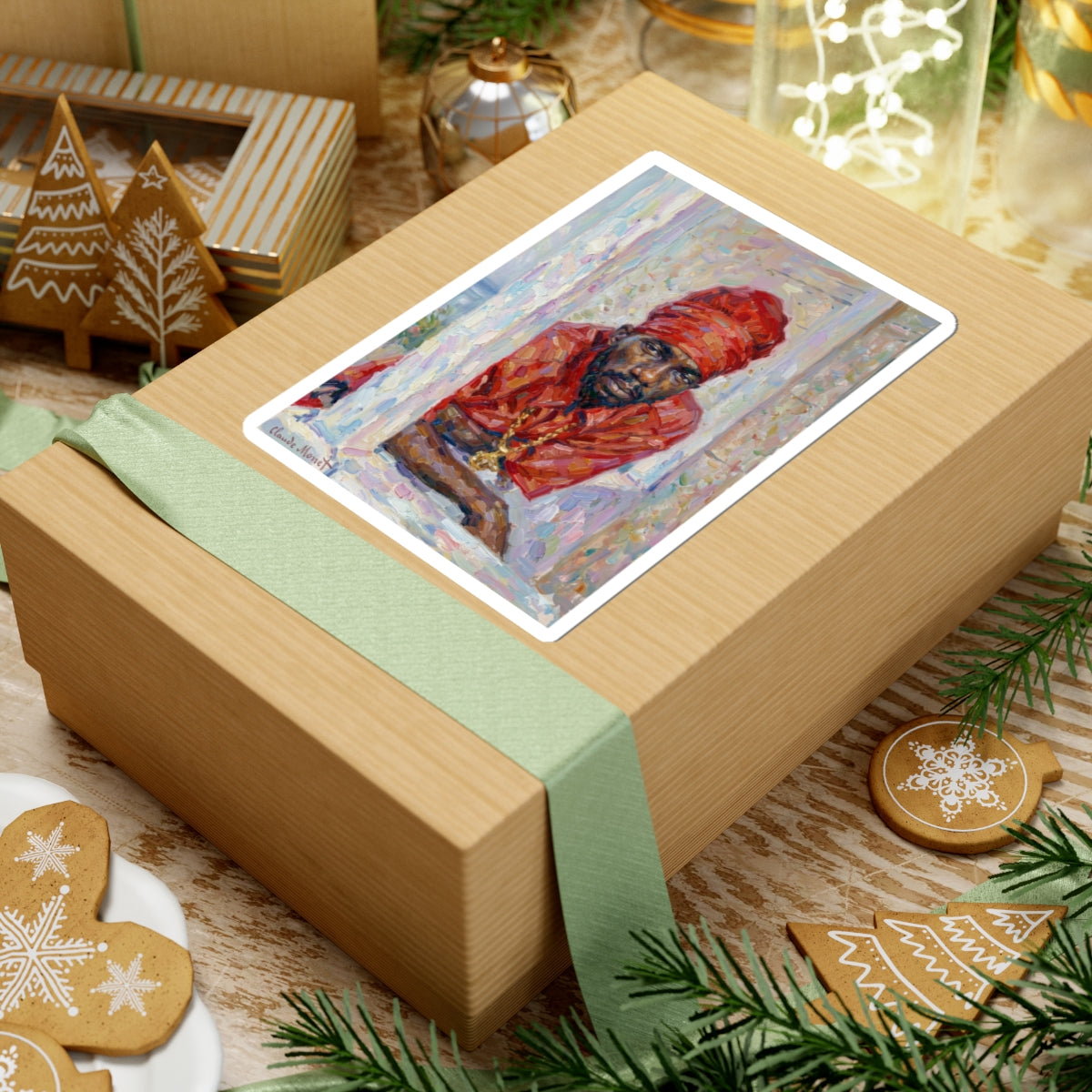 Sizzla X Monet Sticker