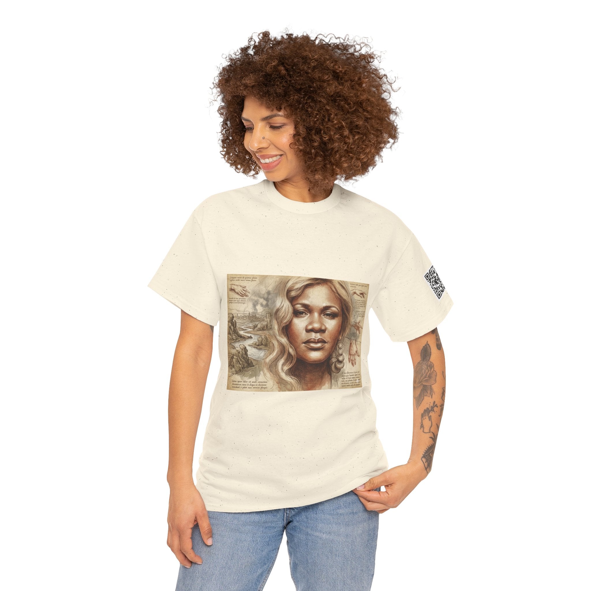 Lady Saw X Da Vinci Graphic Tee