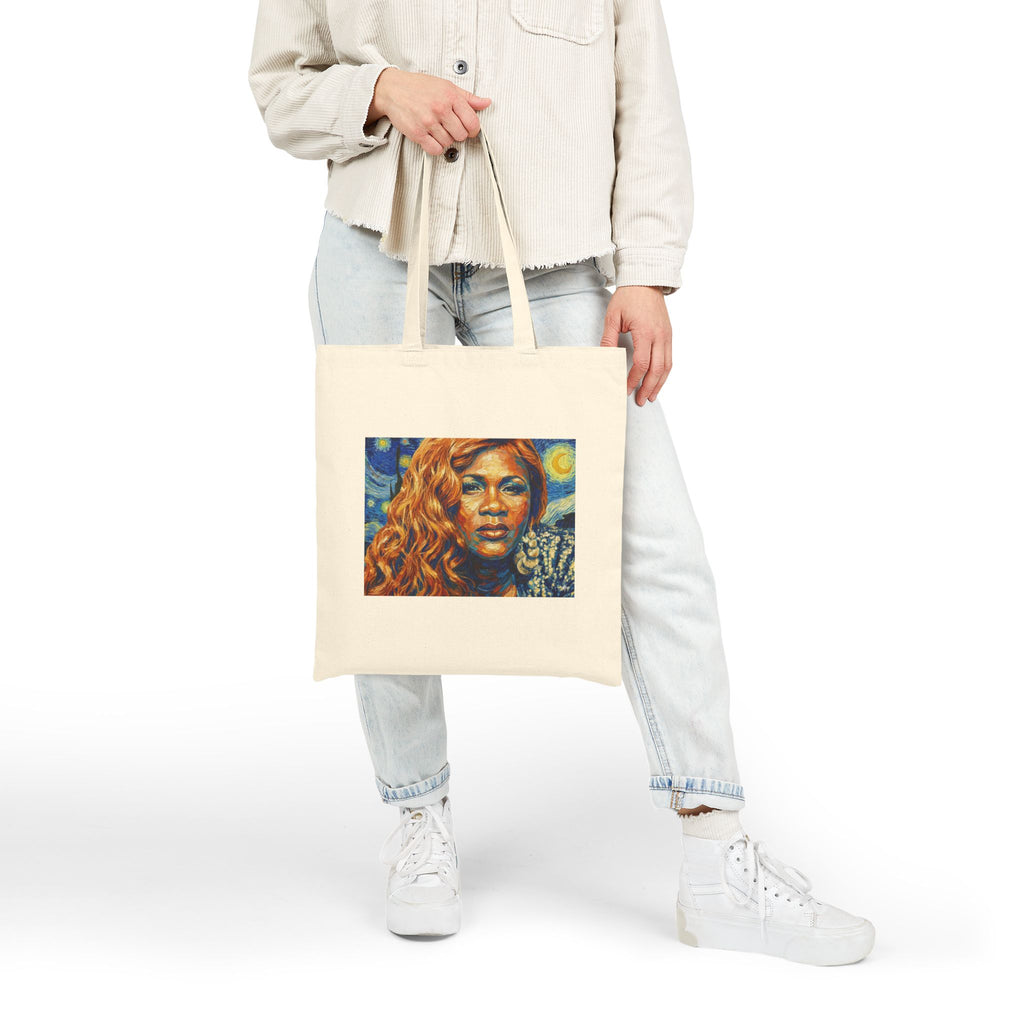 Lady Saw X Van Gogh Tote