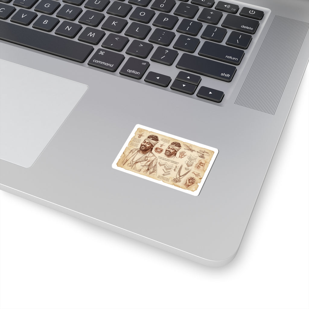 Beenie X Da Vinci Sticker