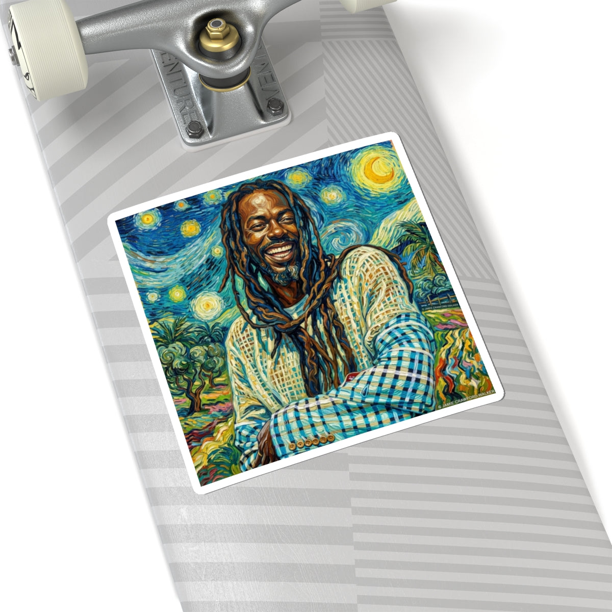 Buju X Van Gogh Sticker