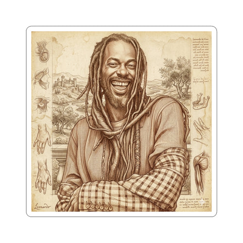 Buju X Da Vinci Sticker