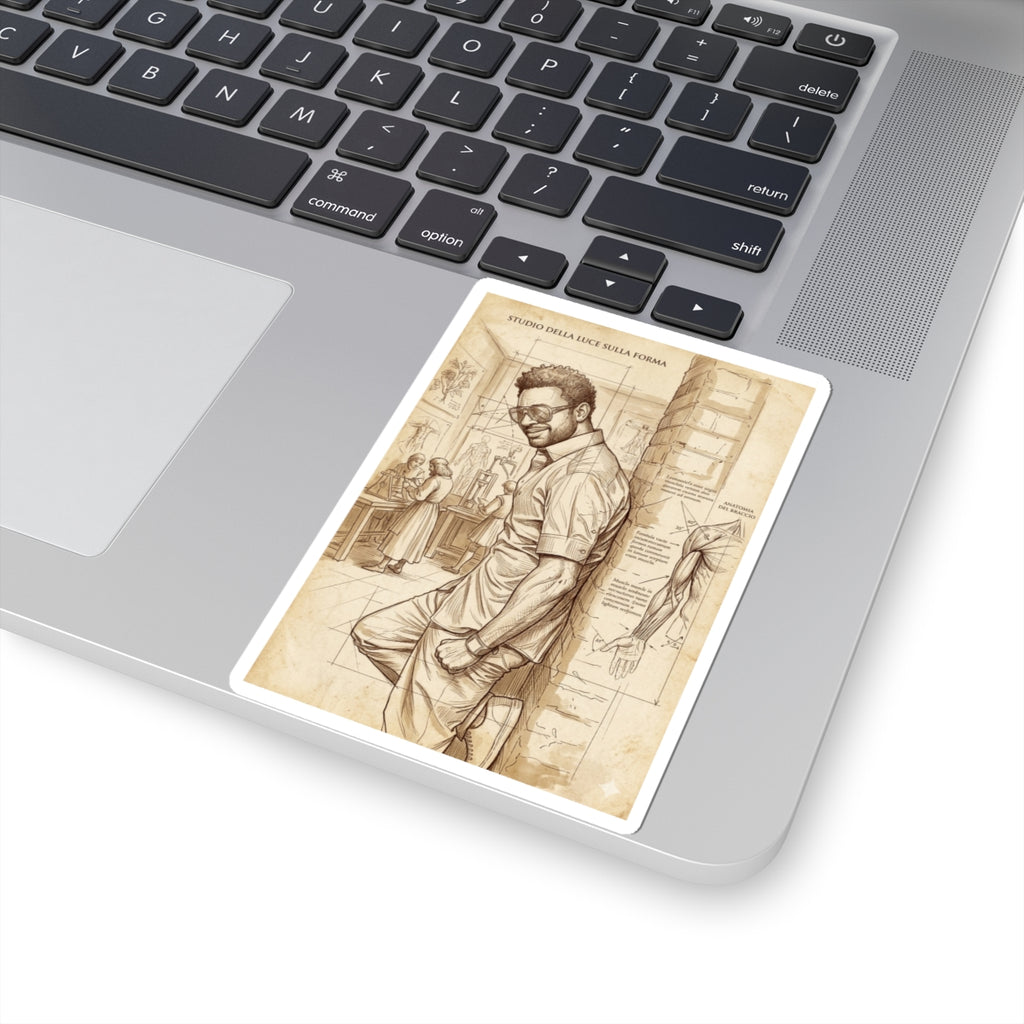 Shaggy X Da Vinci Sticker