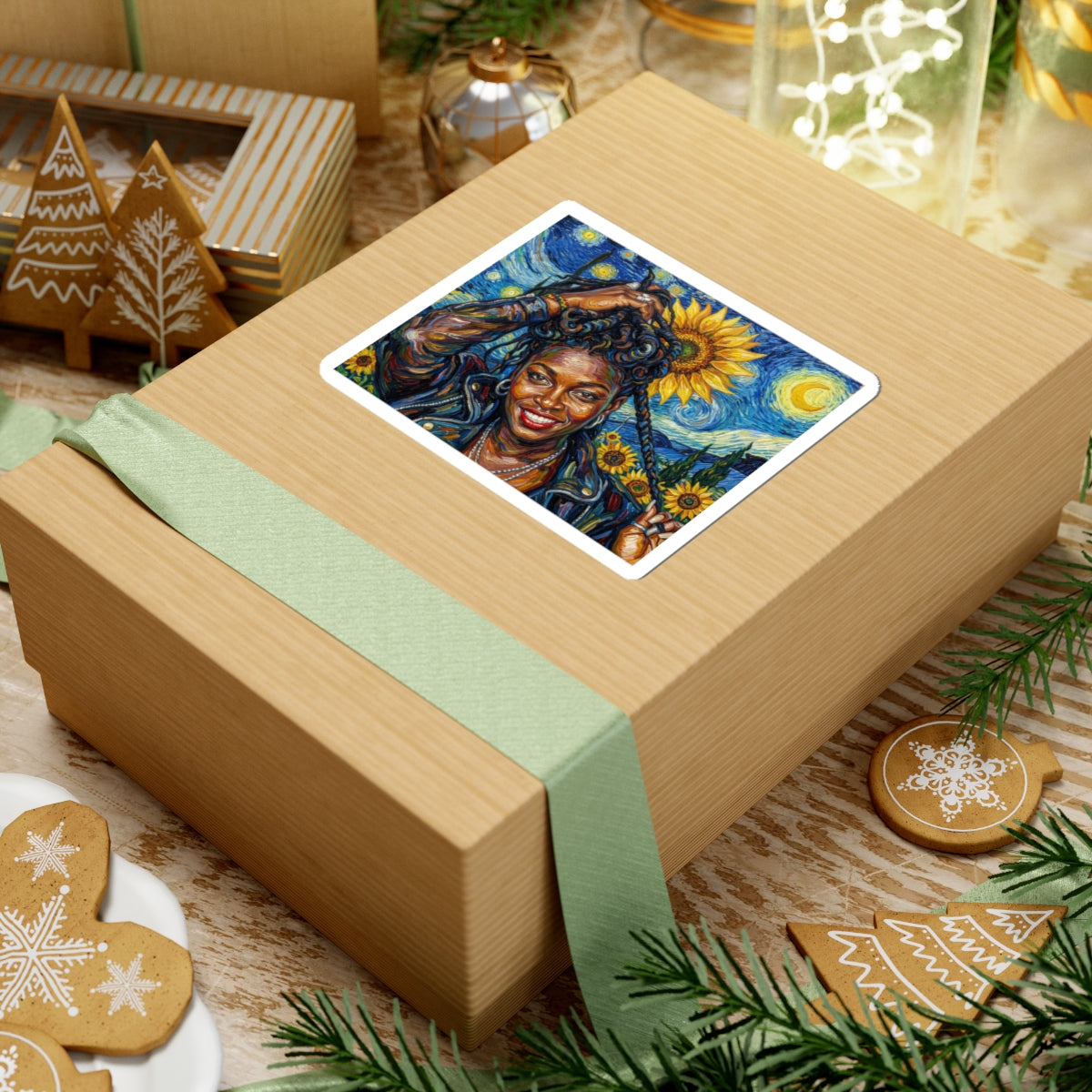 Patra X Van Gogh Sticker