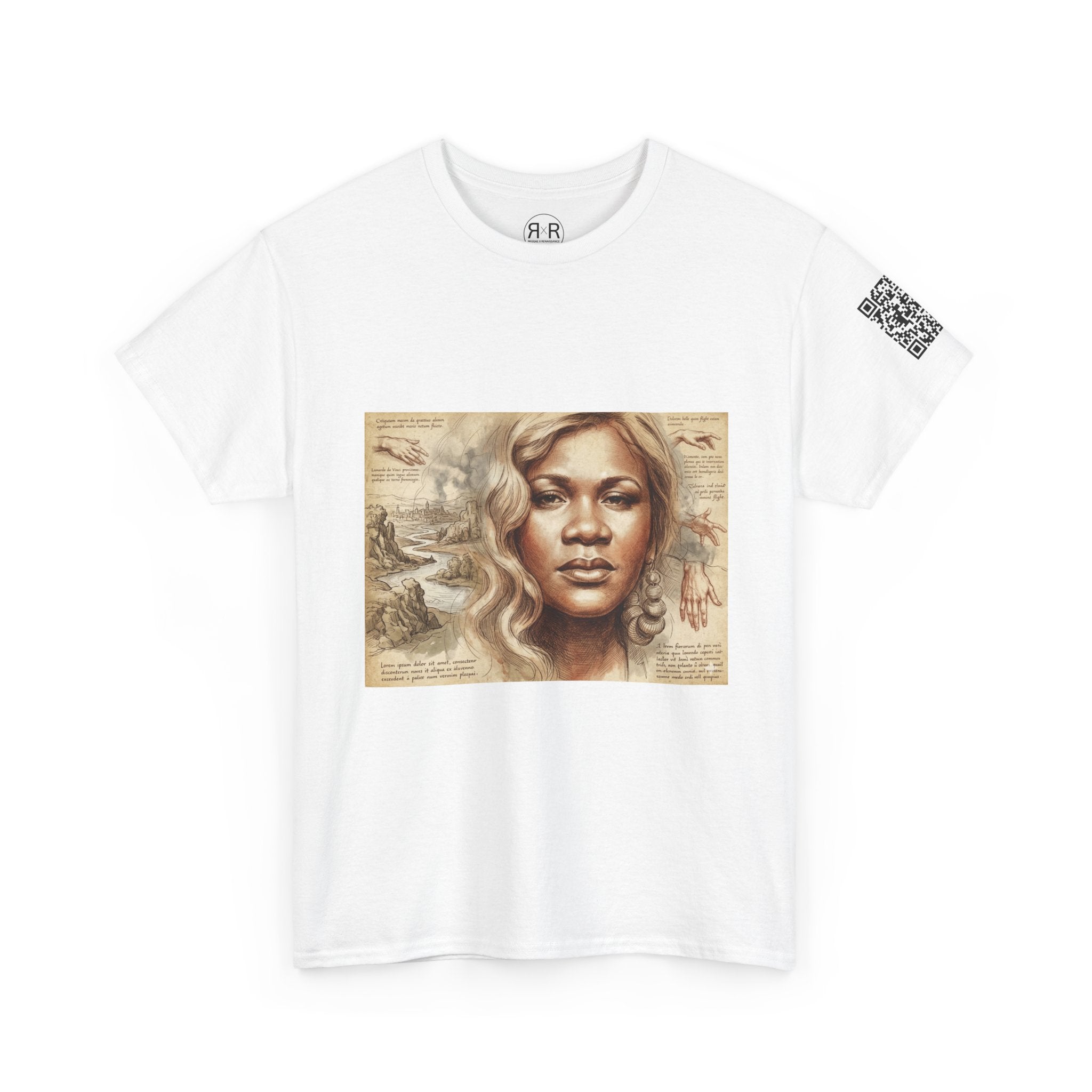 Lady Saw X Da Vinci Graphic Tee