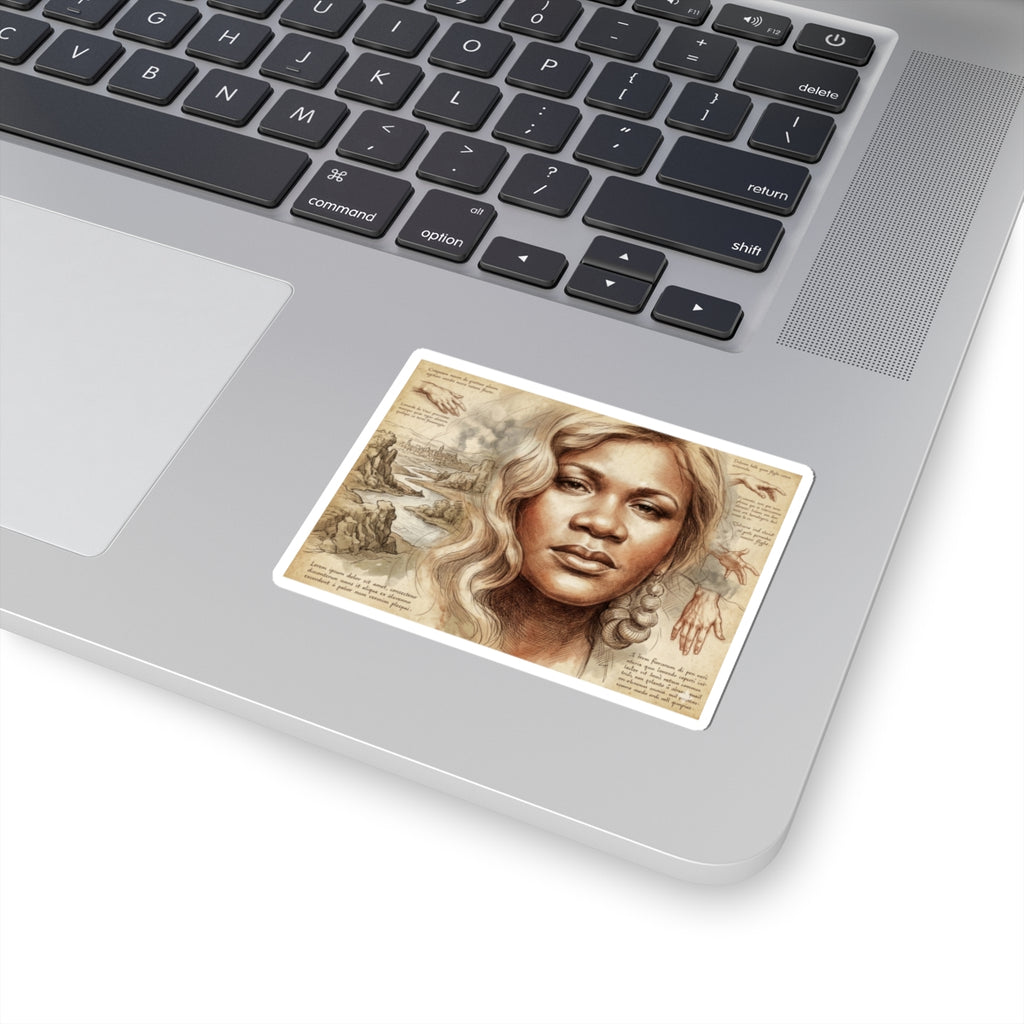 Lady Saw X Da Vinci Sticker